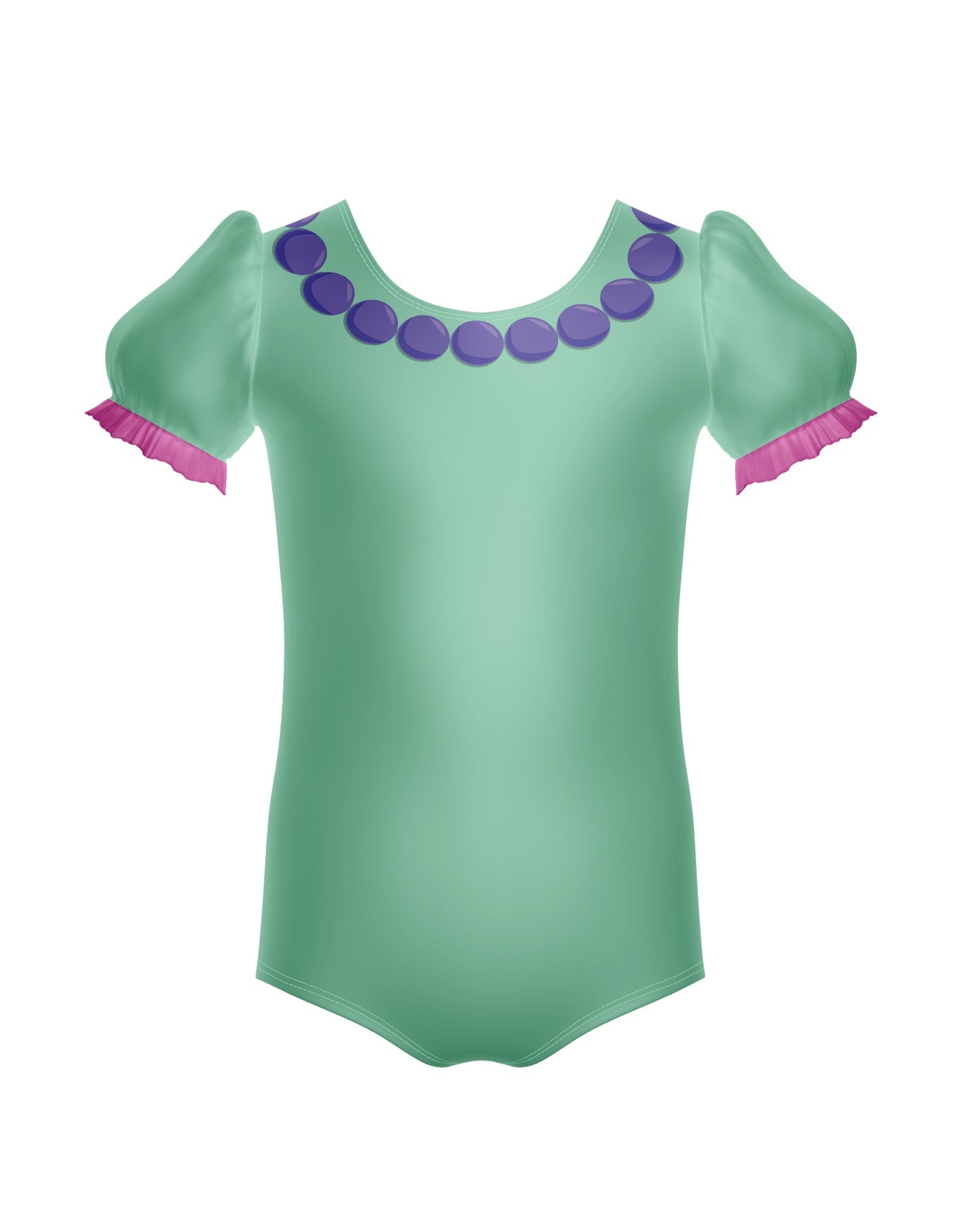 Lets Get Fancy Puff Sleeve Leotard
