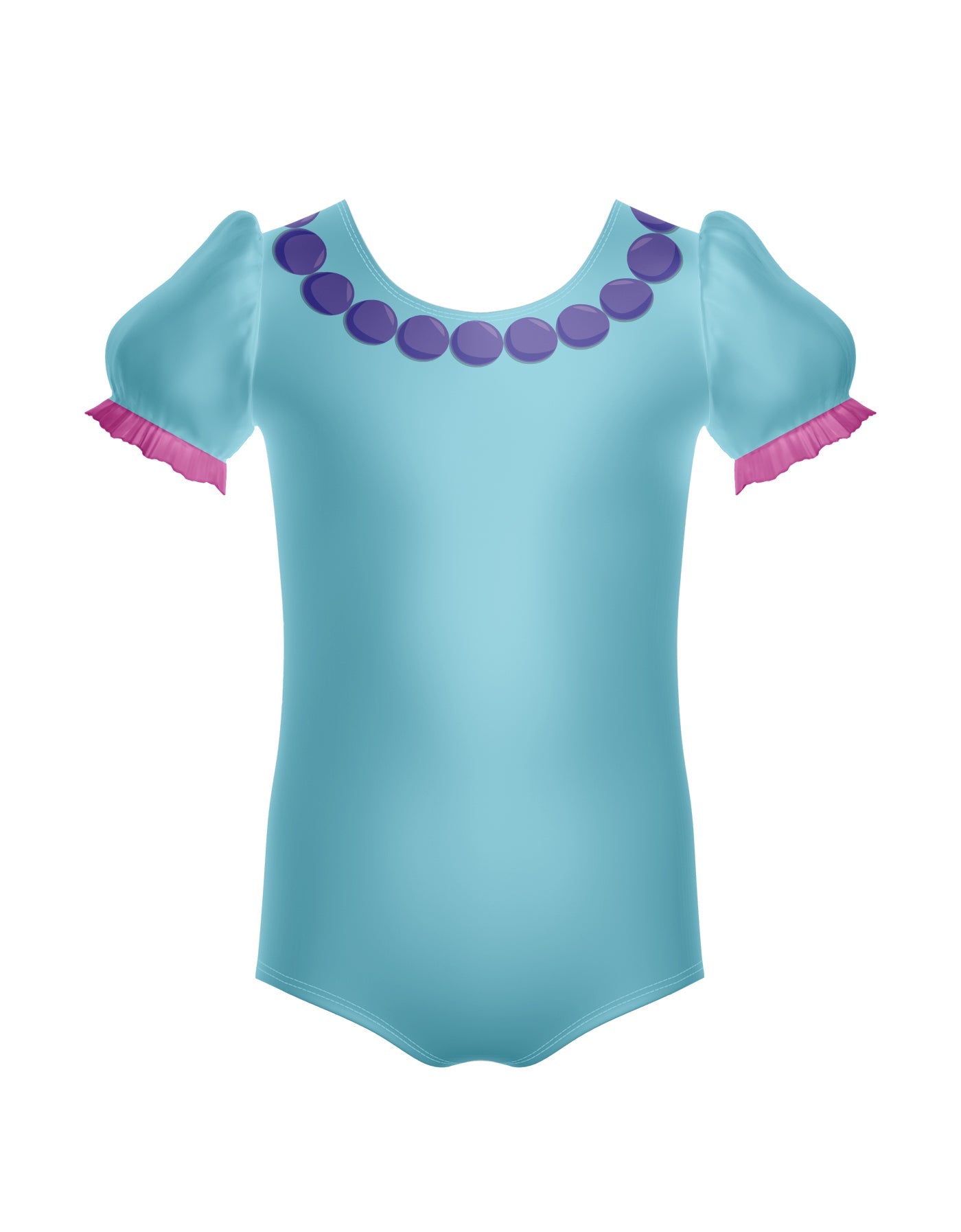 Lets Get Fancy Puff Sleeve Leotard