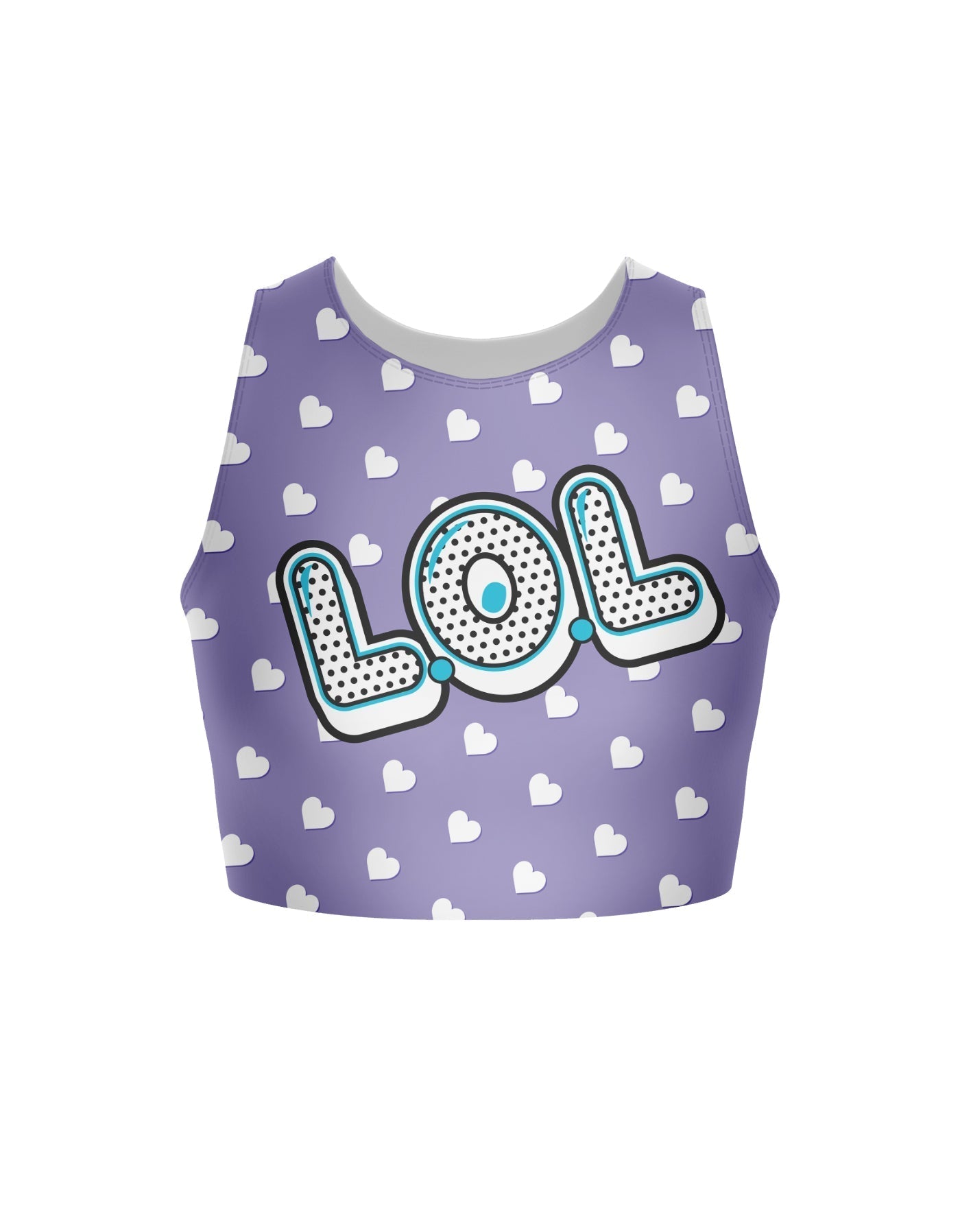LOL Sleeveless Crop Top