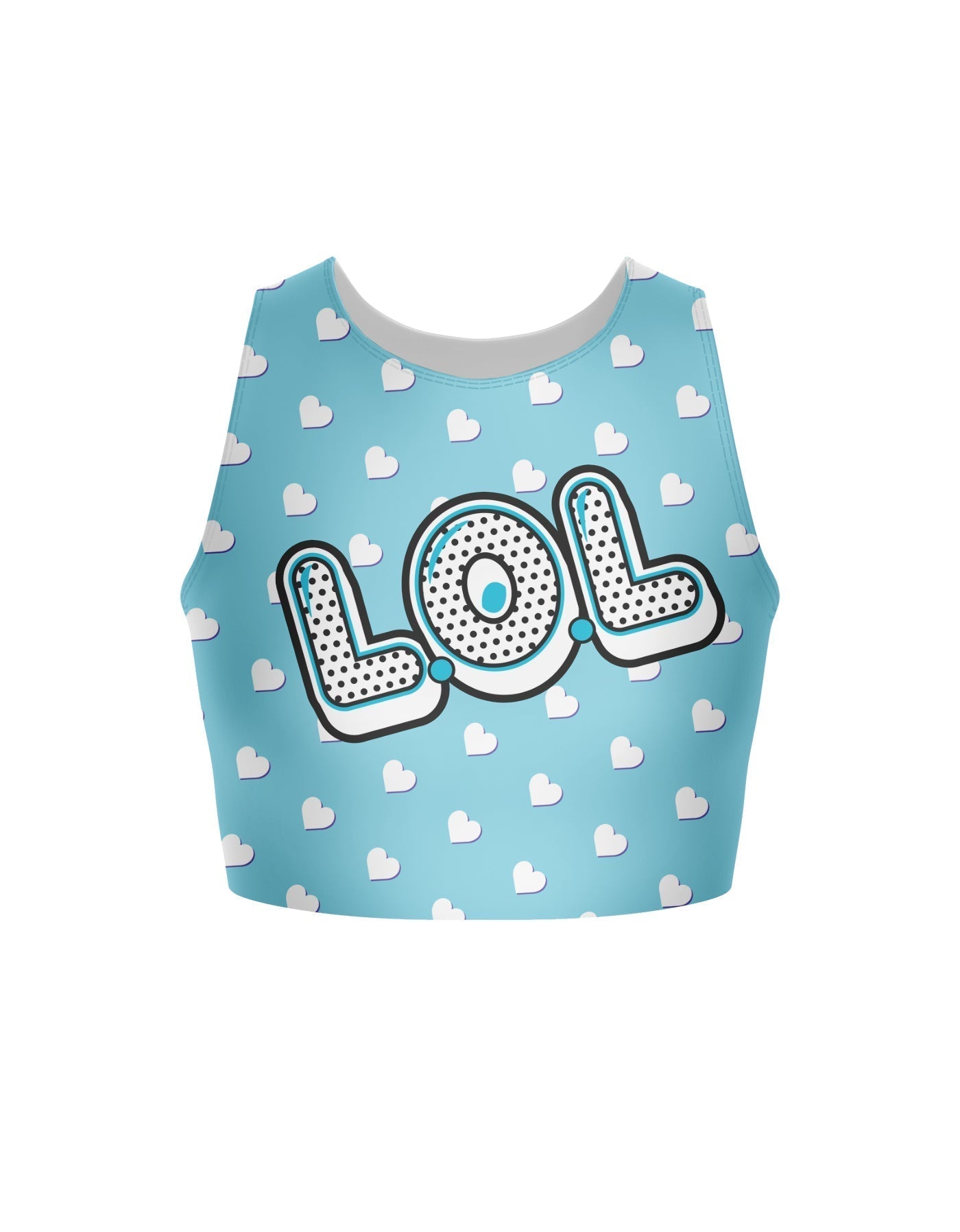 LOL Sleeveless Crop Top