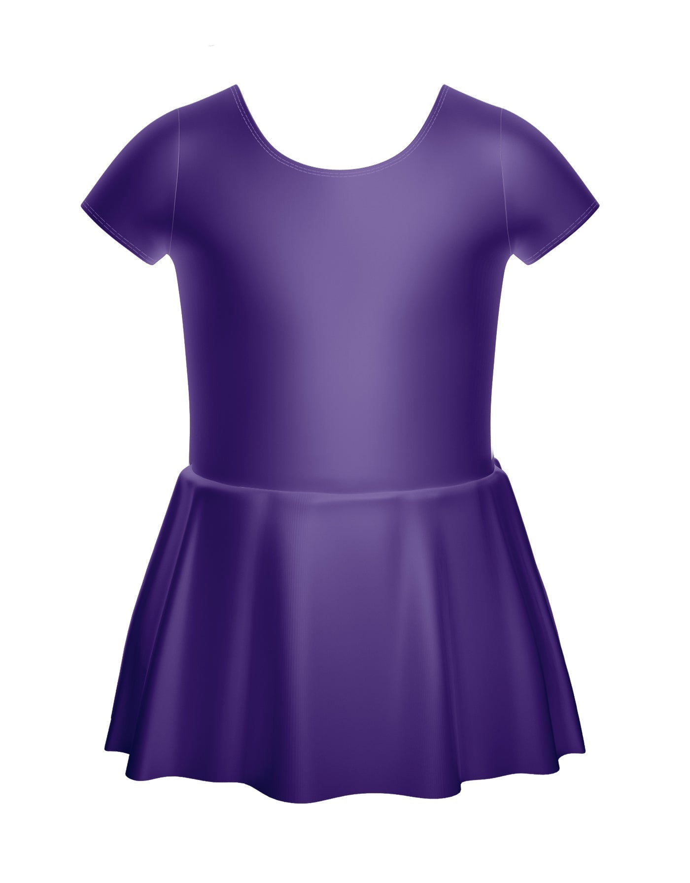 Solid Lycra Cap Sleeve Dress