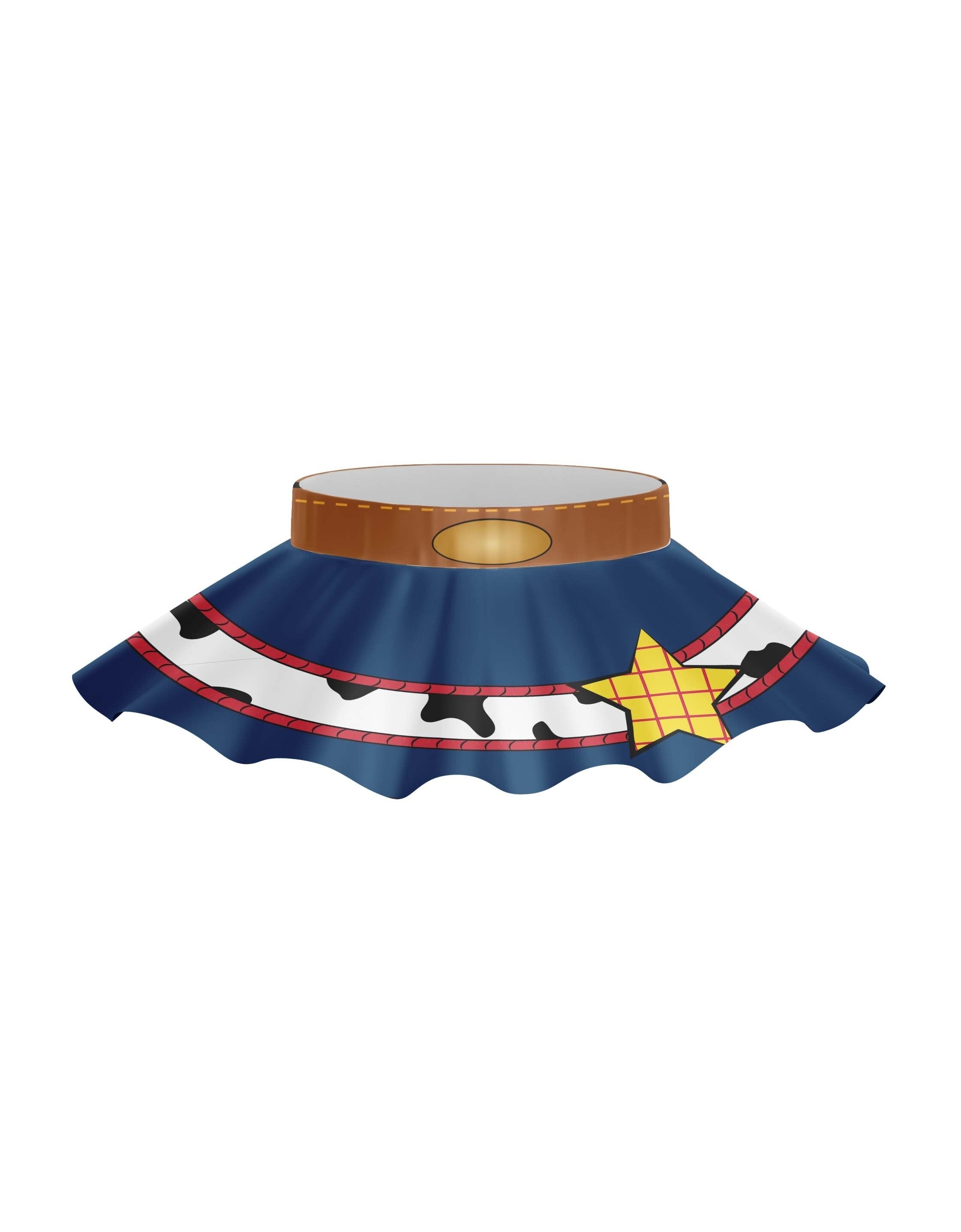 Toys Cowgirl Top Skirt -Large Band