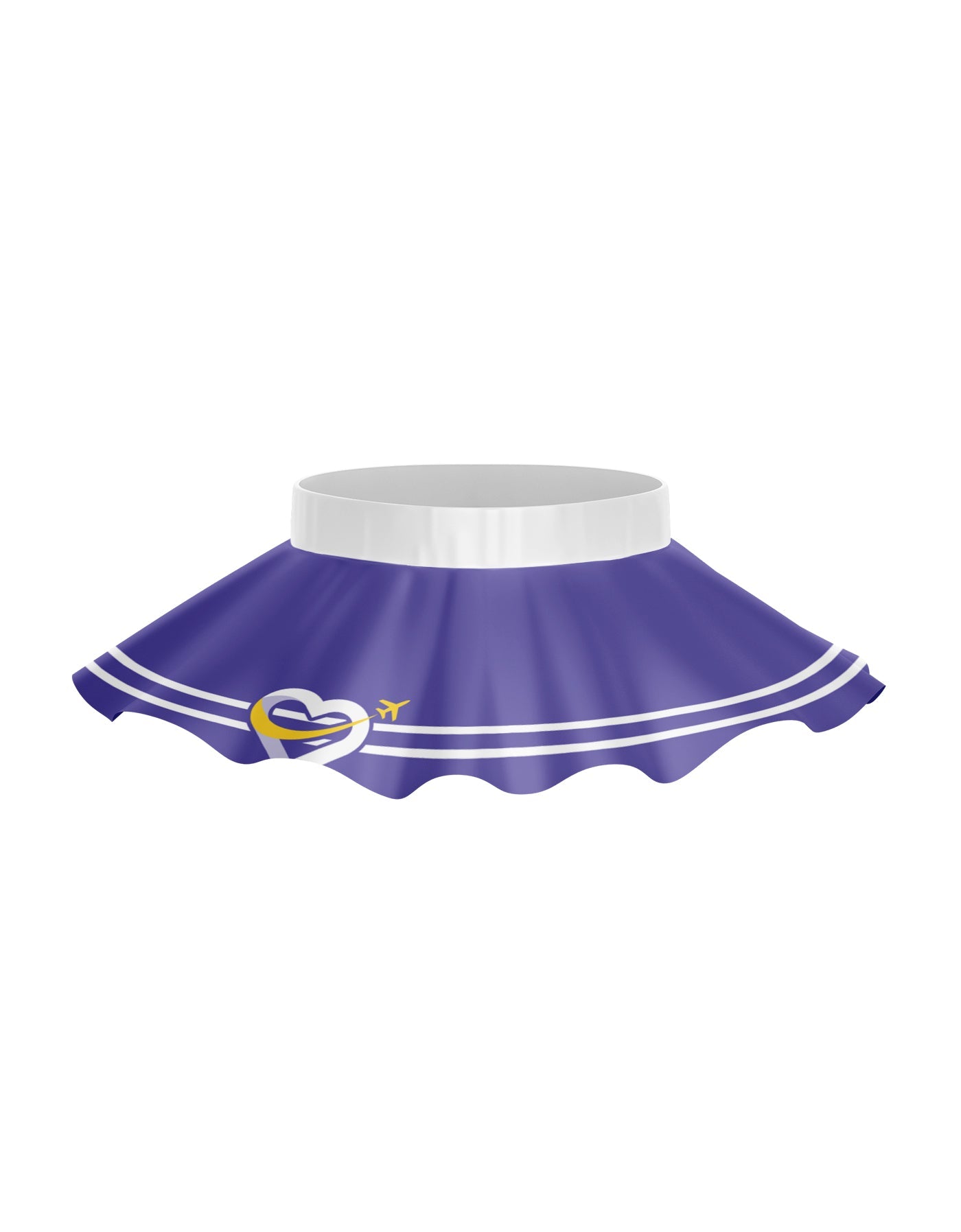 Flight Attendant Top Skirt Tall Band