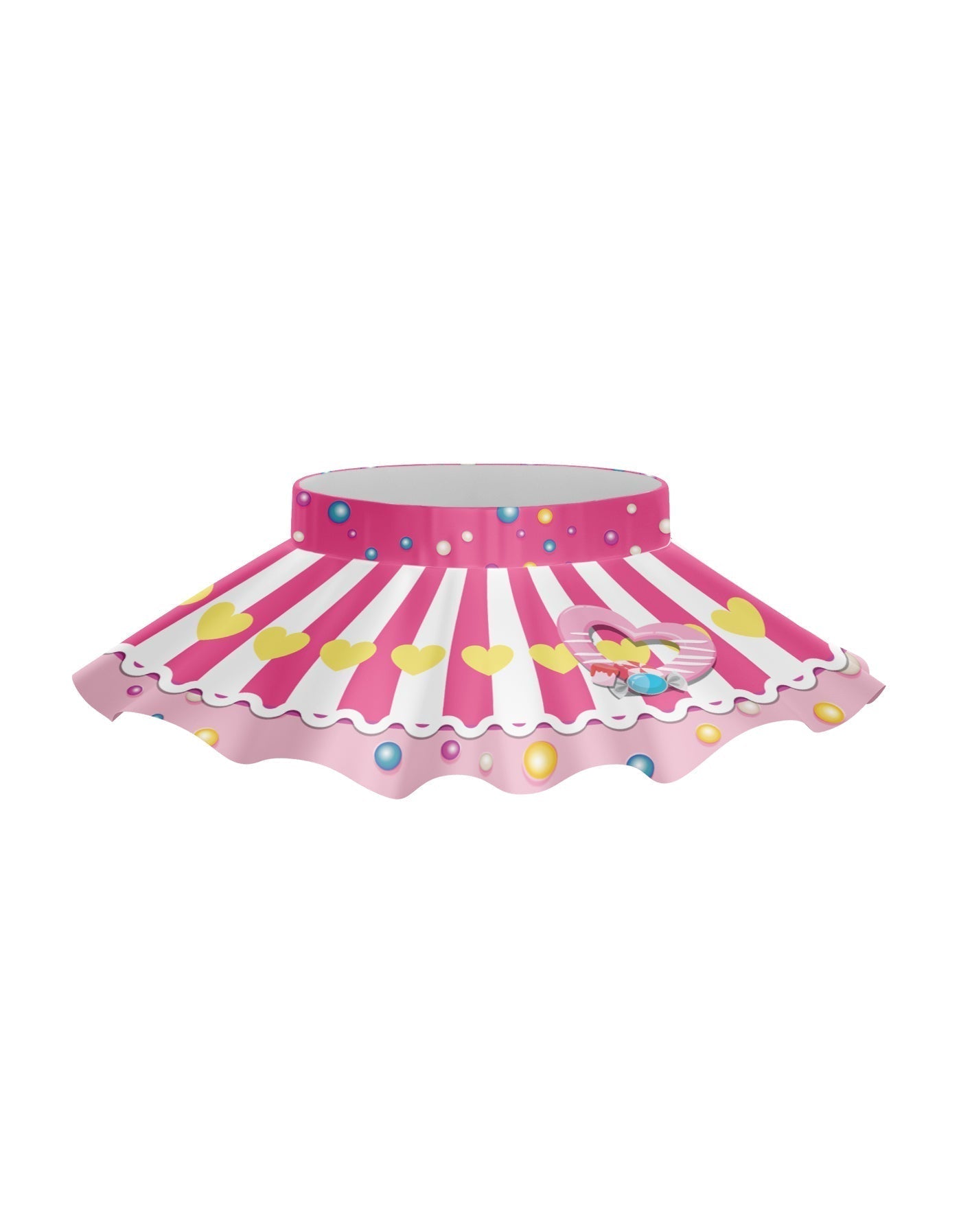 Candy Stripes Top Skirt Tall Band