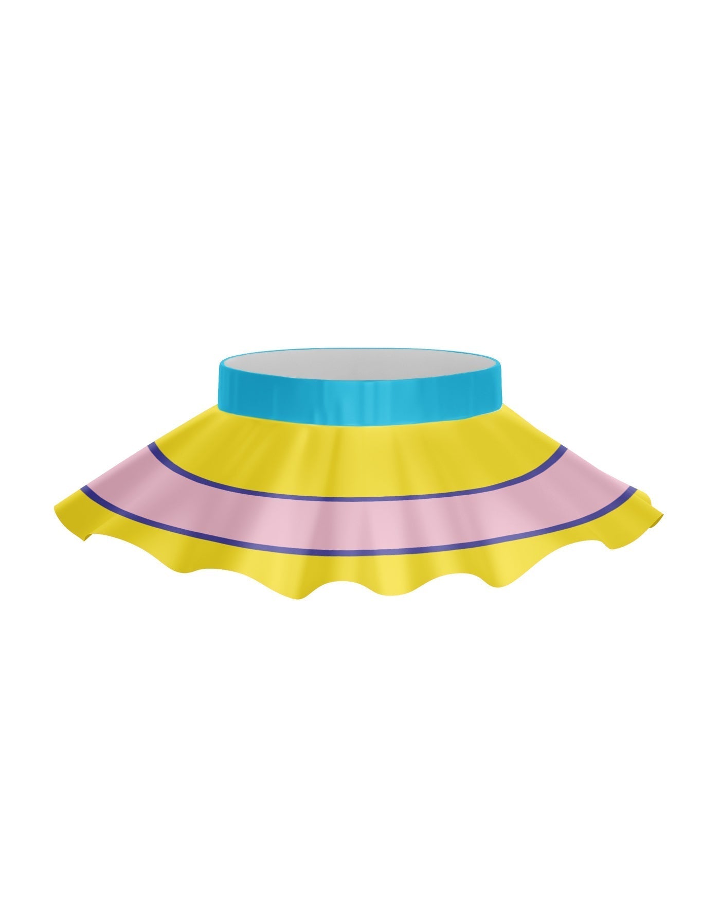 Lets Get Fancy Top Skirt Tall Band