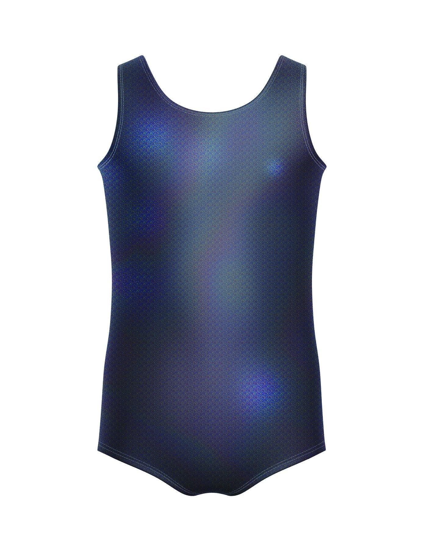 Solid Hologram Tank Leotard