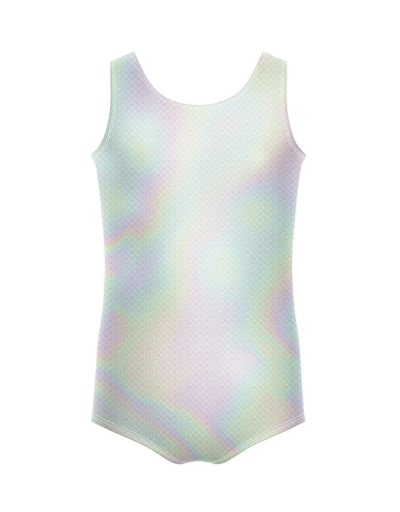 Solid Hologram Tank Leotard