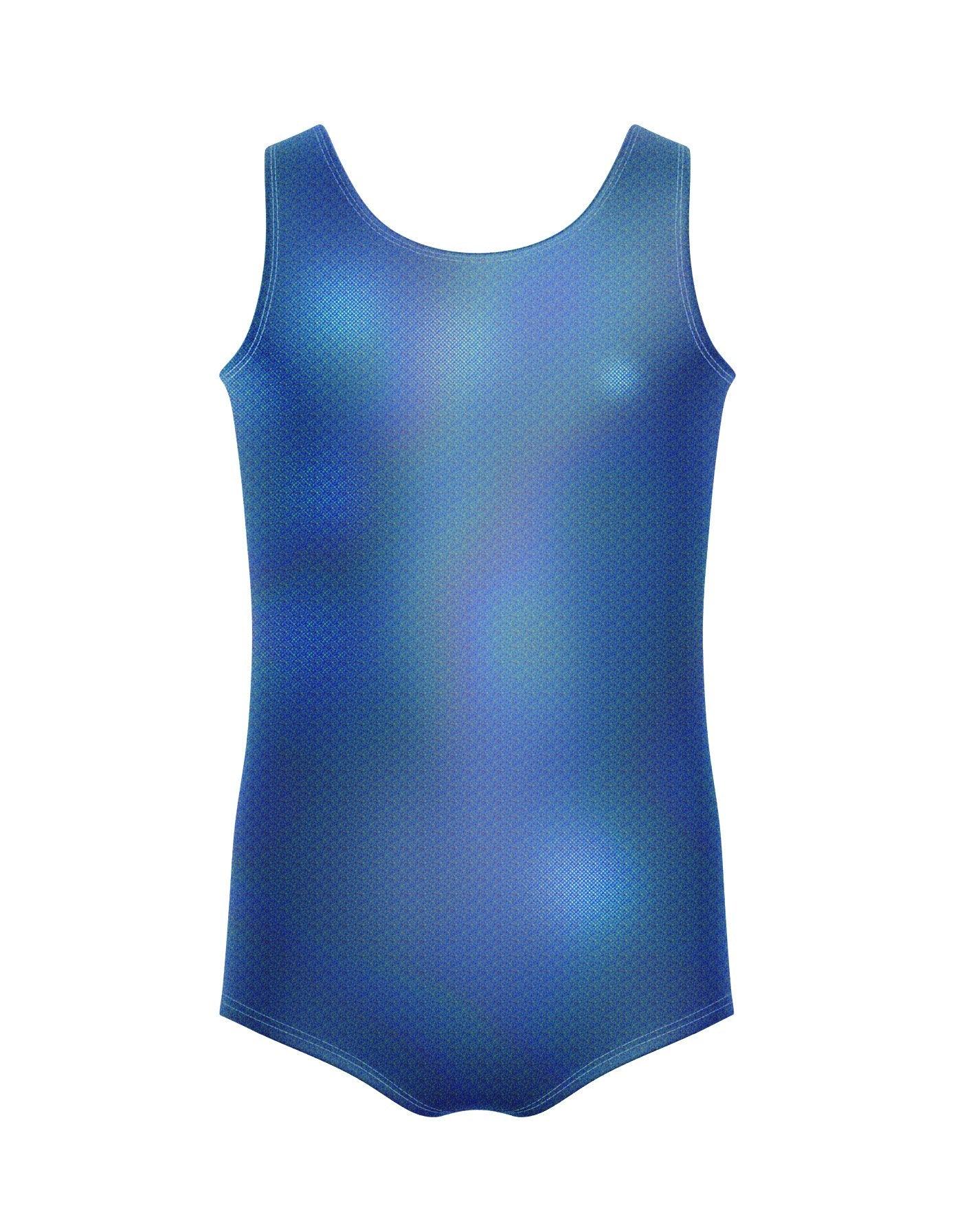 Solid Hologram Tank Leotard