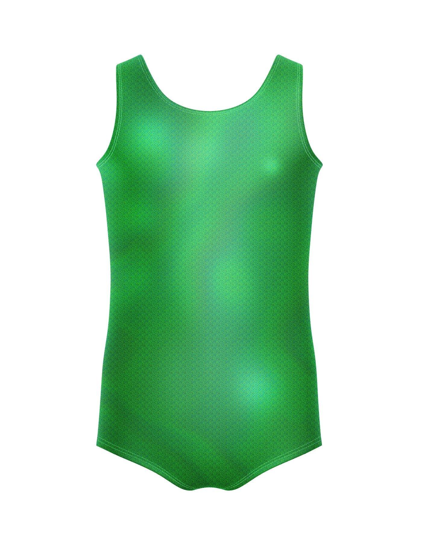 Solid Hologram Tank Leotard