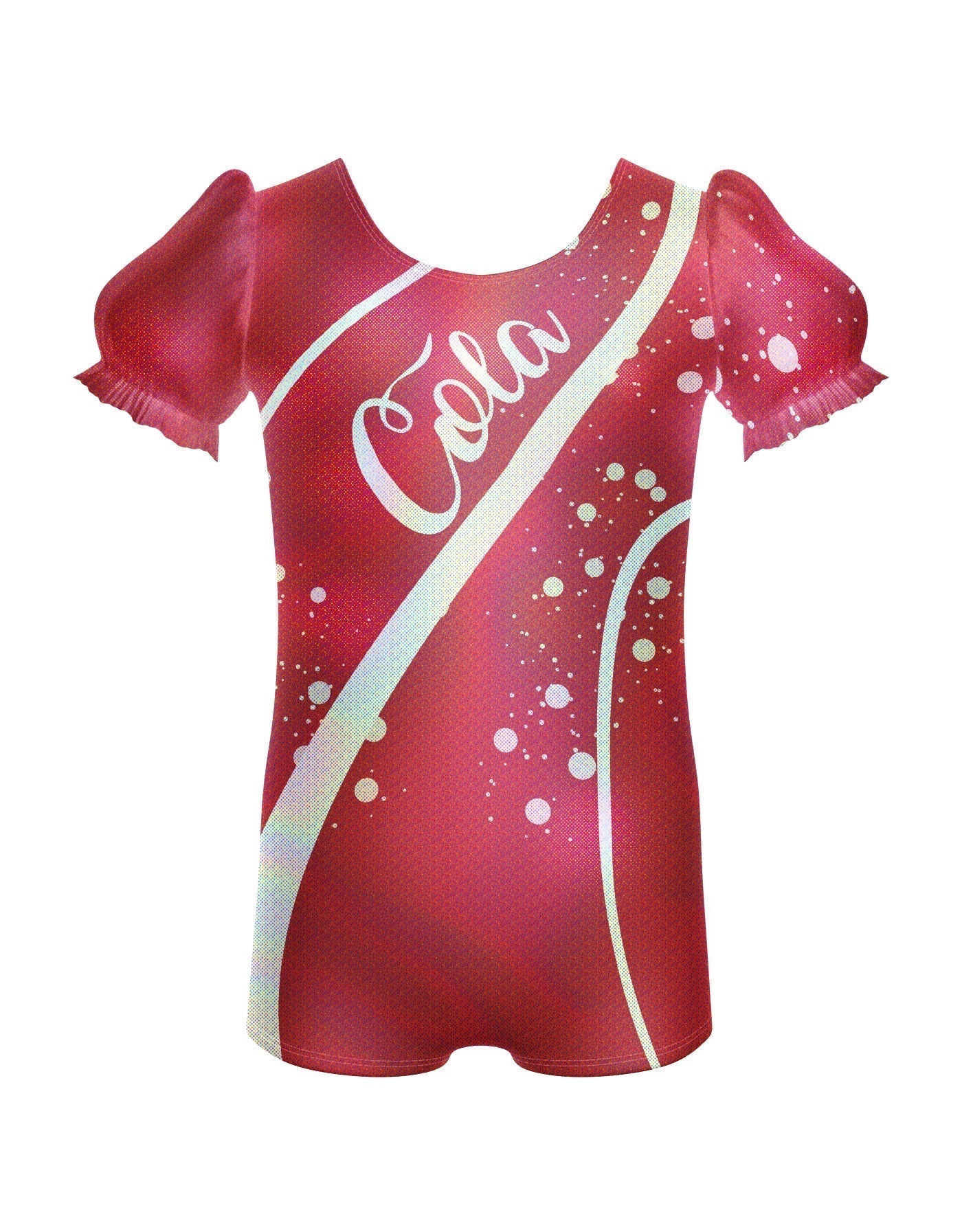 Cola Puff Sleeve Biketard