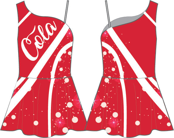 Cola One Shoulder Dress