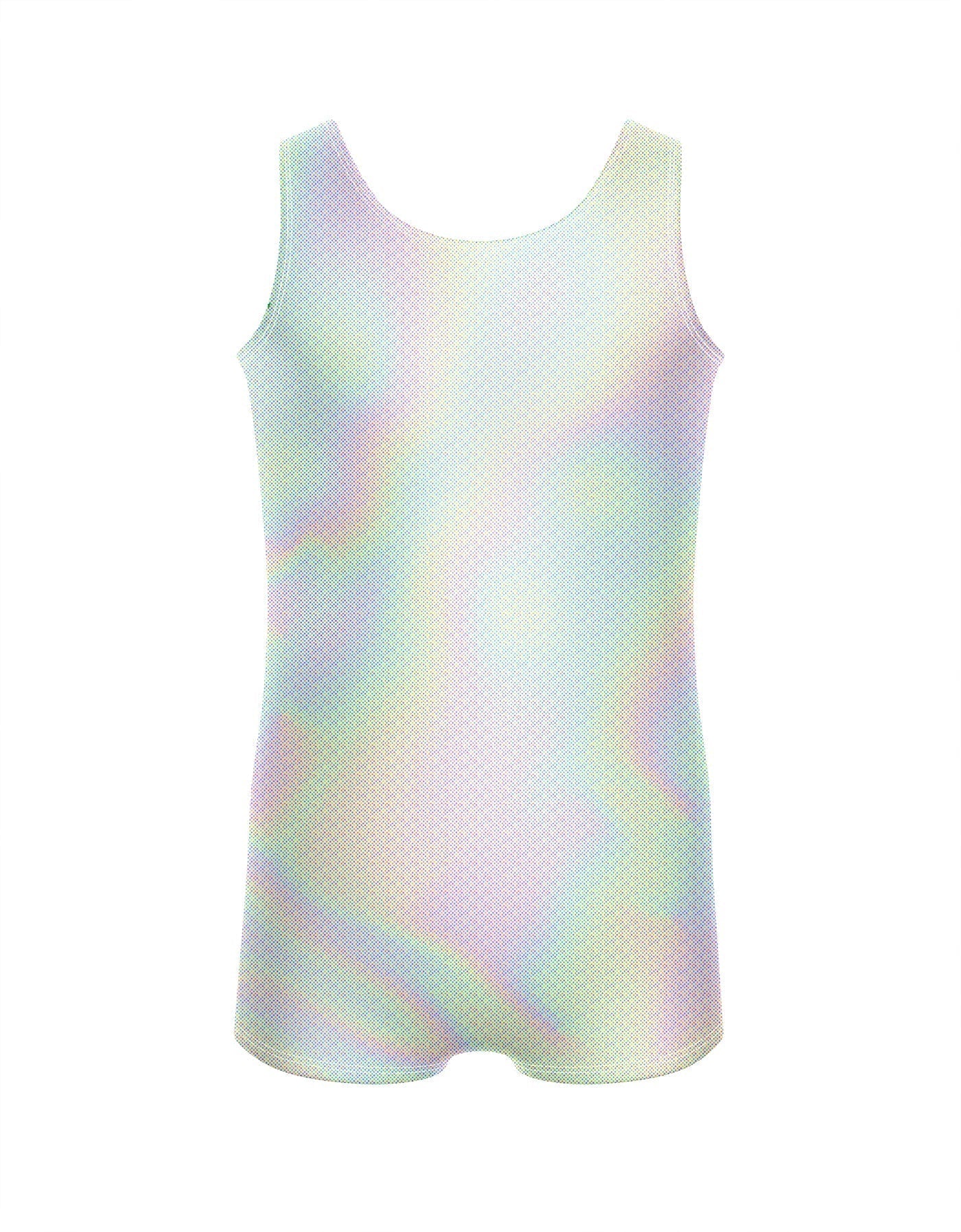 Solid Hologram Tank Biketard