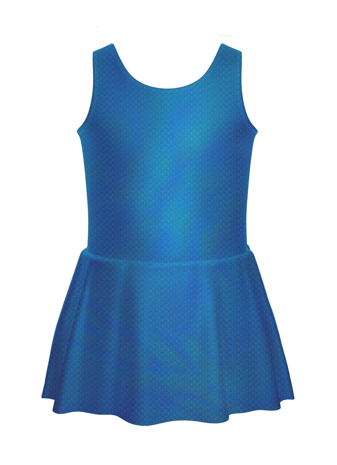 Solid Hologram Tank Dress