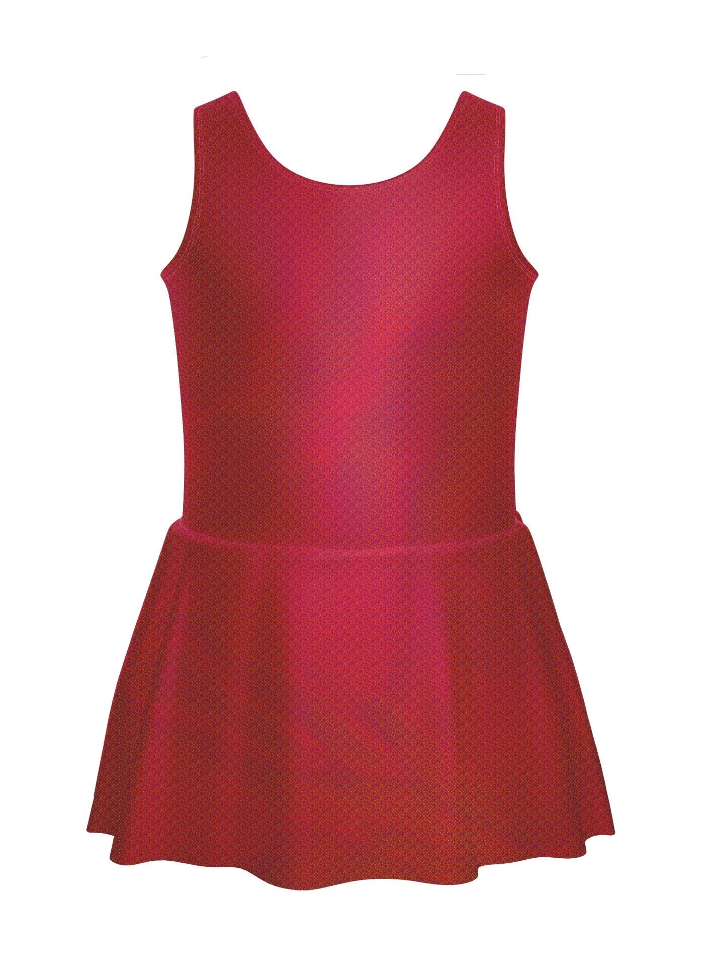 Solid Hologram Tank Dress
