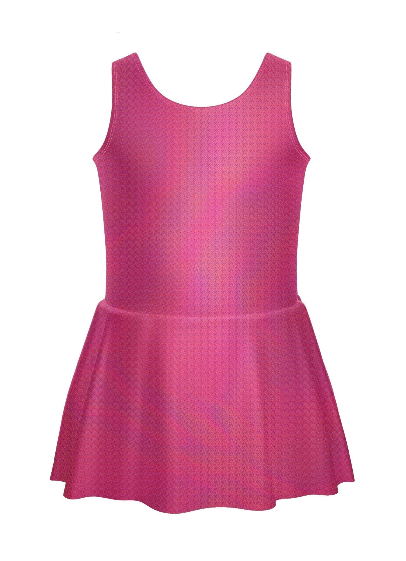 Solid Hologram Tank Dress