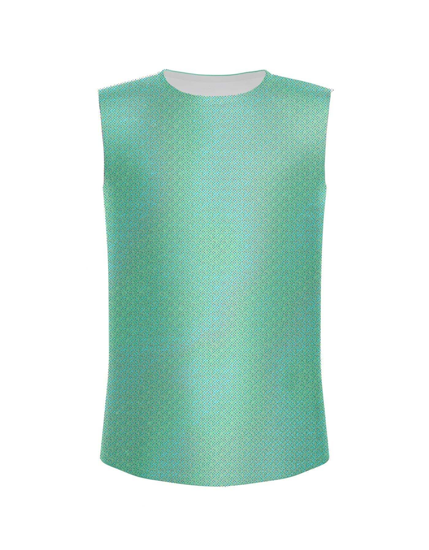 Solid Hologram Boys Tank