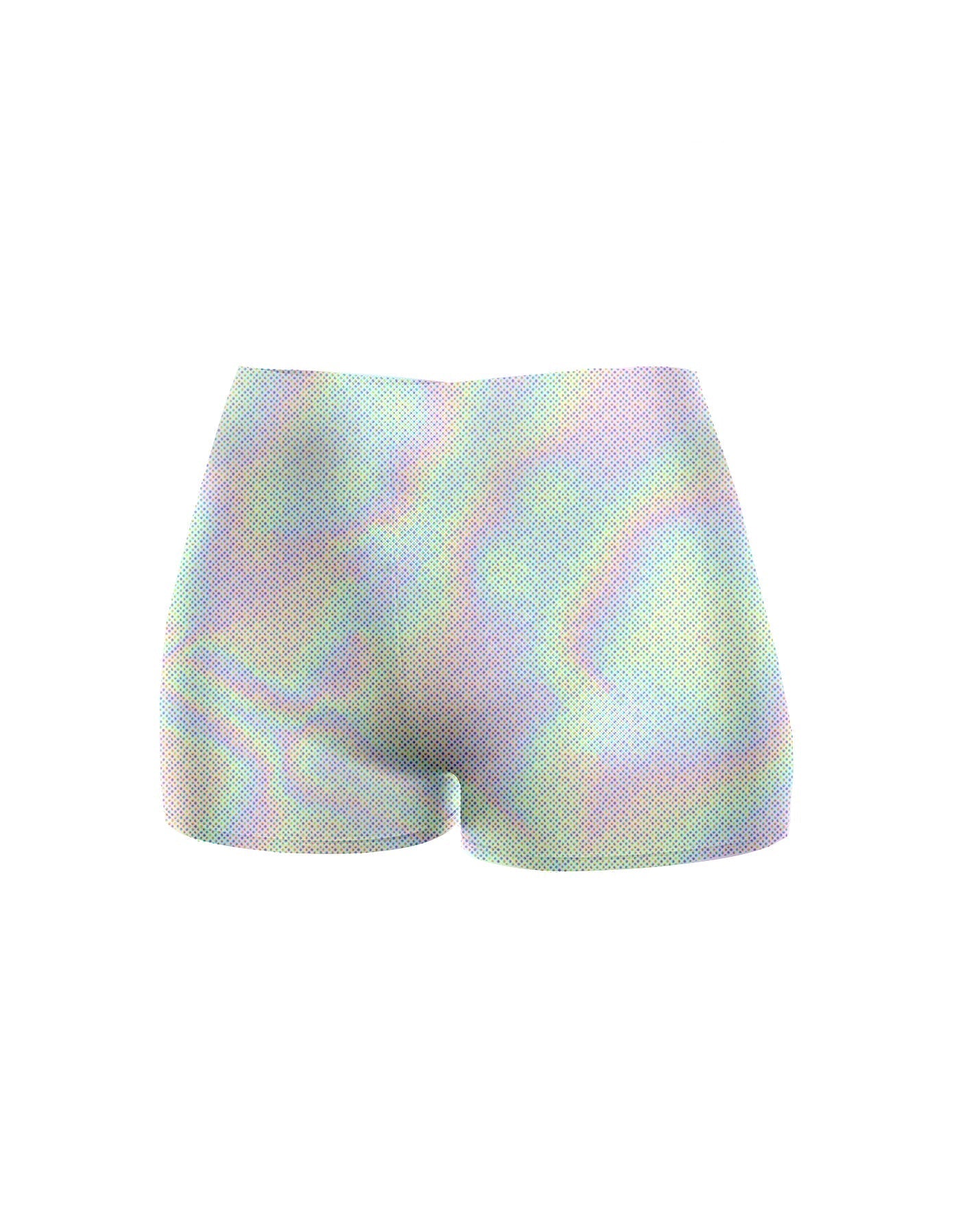 Solid Hologram Shorts