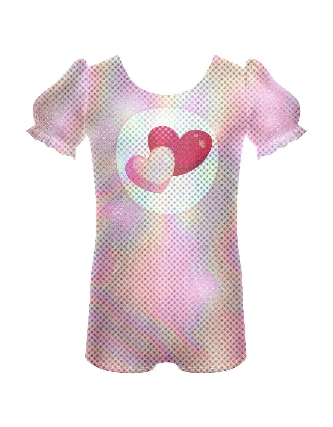 Little Bears Puff Sleeve Biketard