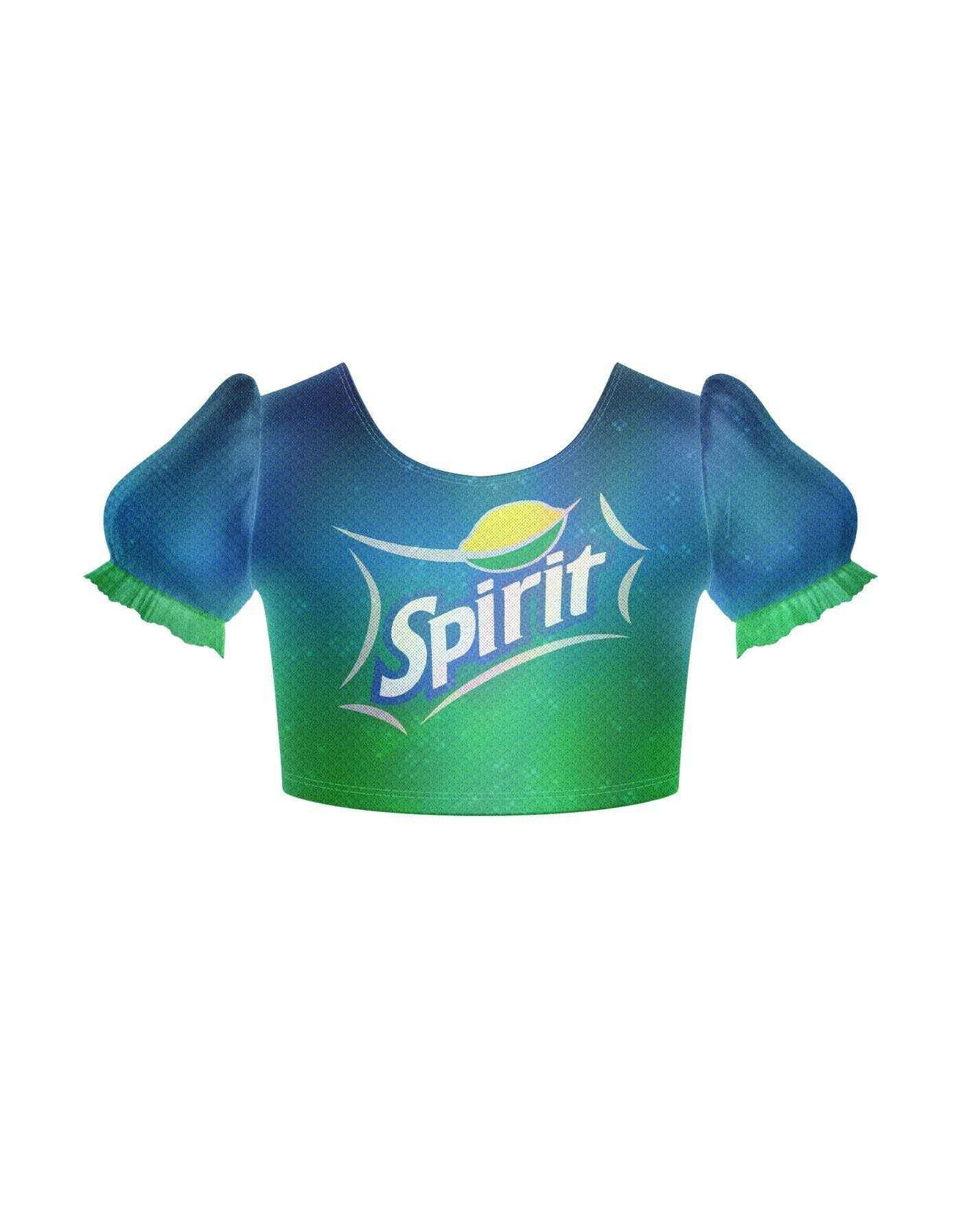 Spirit Puff Sleeve Crop Top