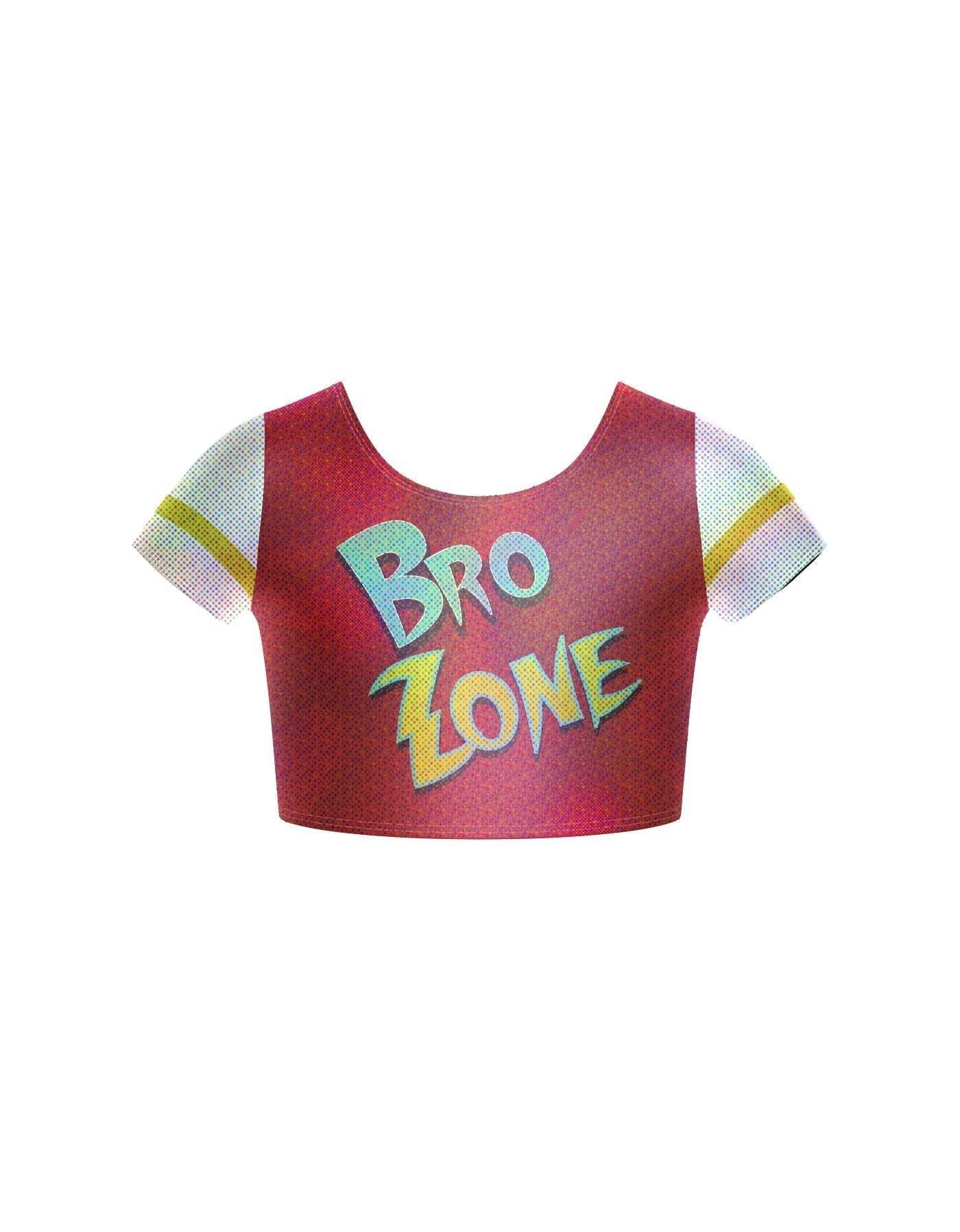 Brozone Cap Sleeve Crop Top