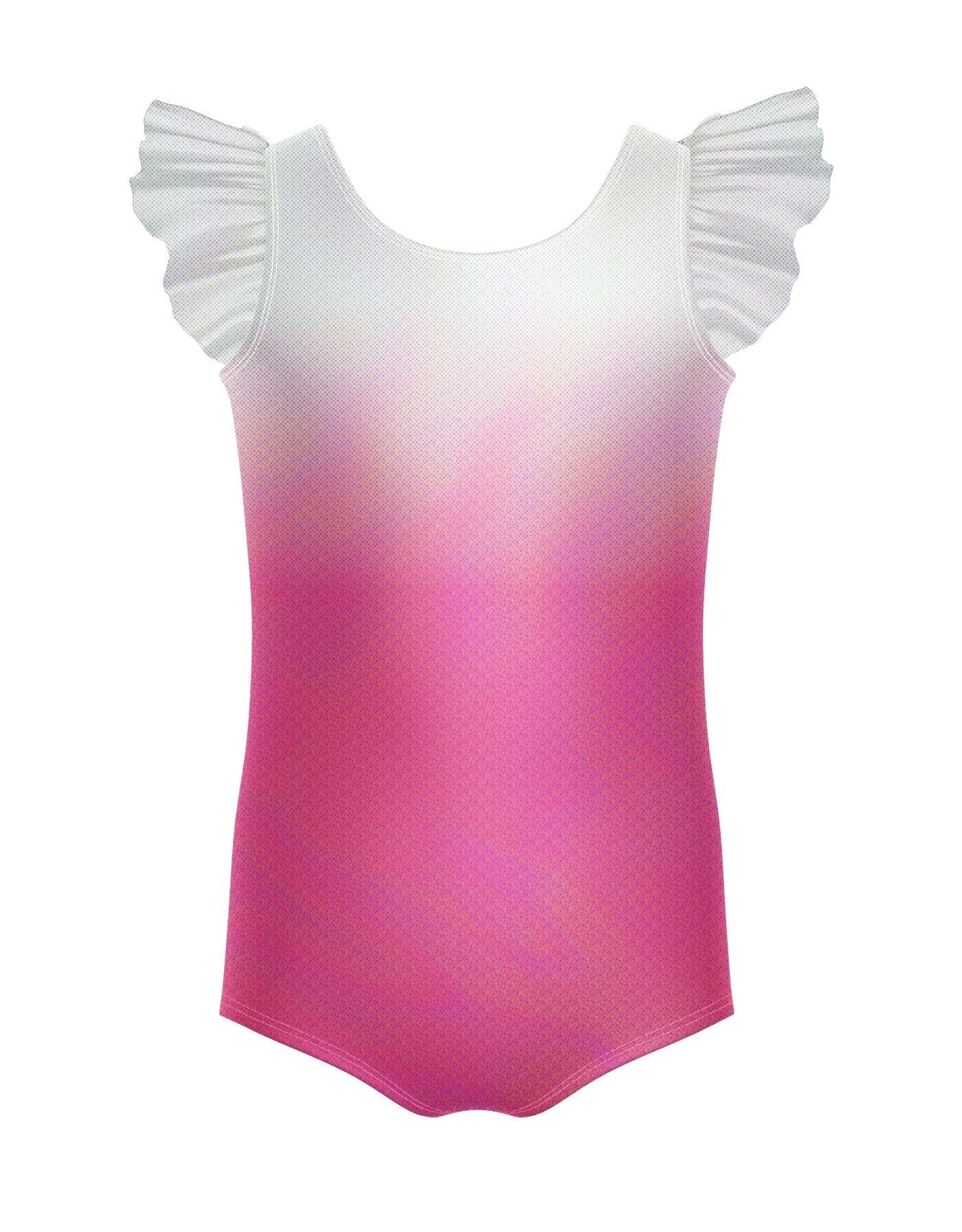 Ombre Magic Tank Gather Sleeve Leotard