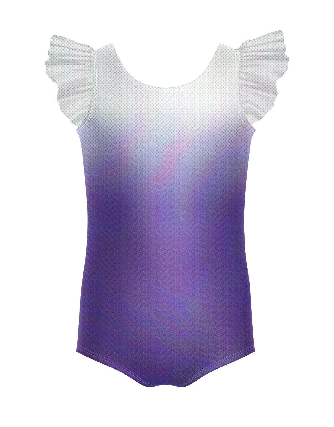 Ombre Magic Tank Gather Sleeve Leotard
