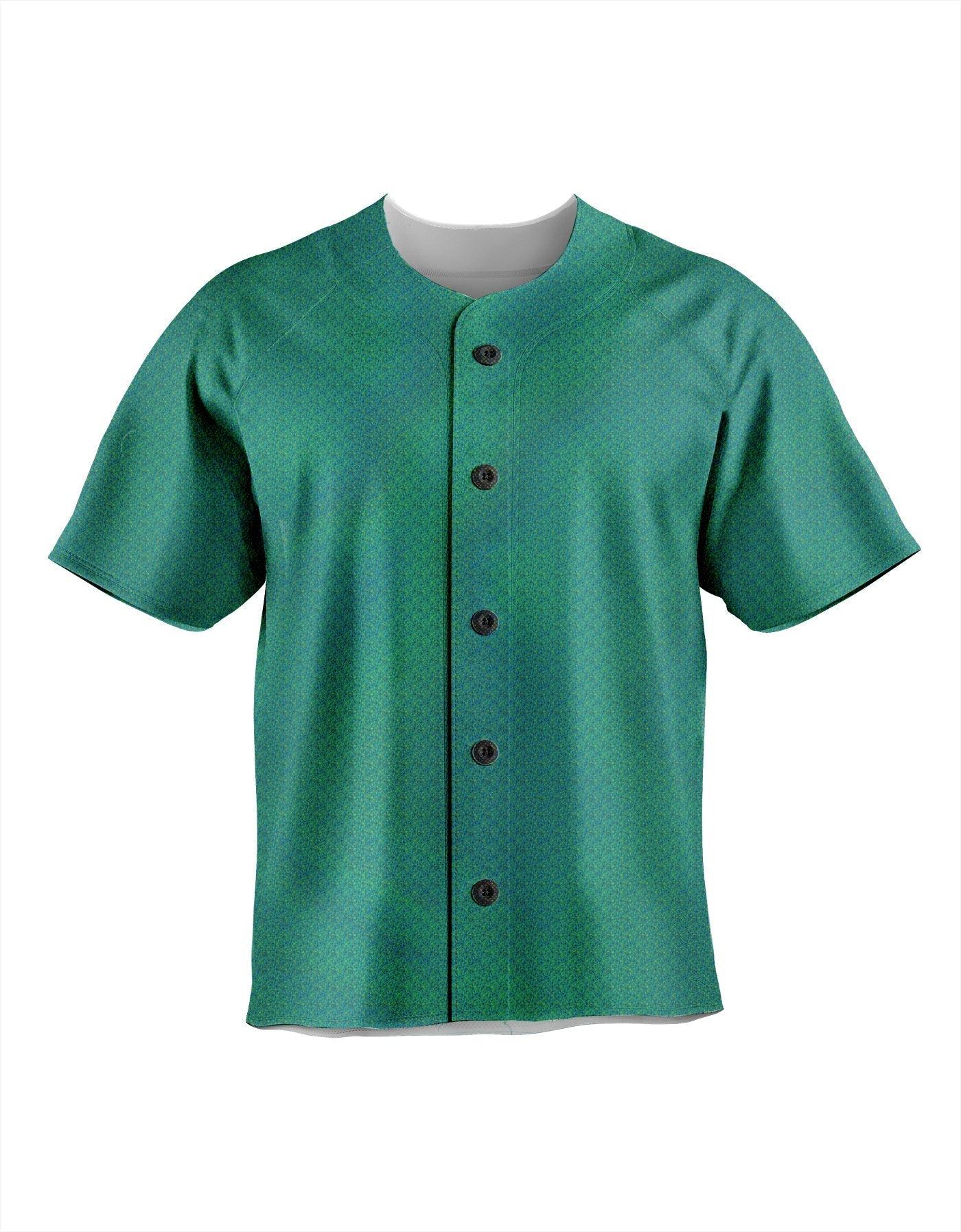 Solid Hologram Baseball Jersey