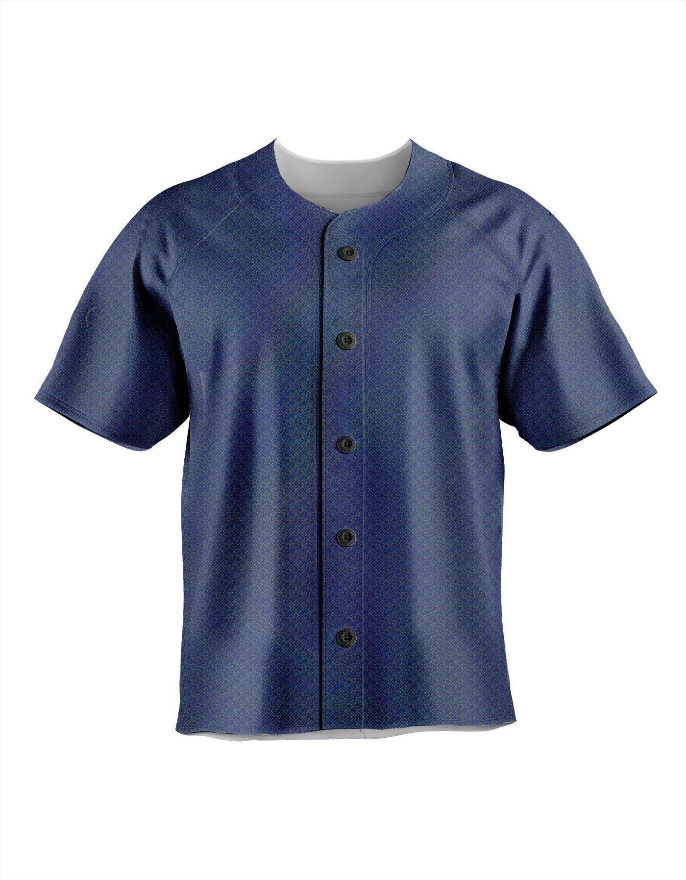 Solid Hologram Baseball Jersey