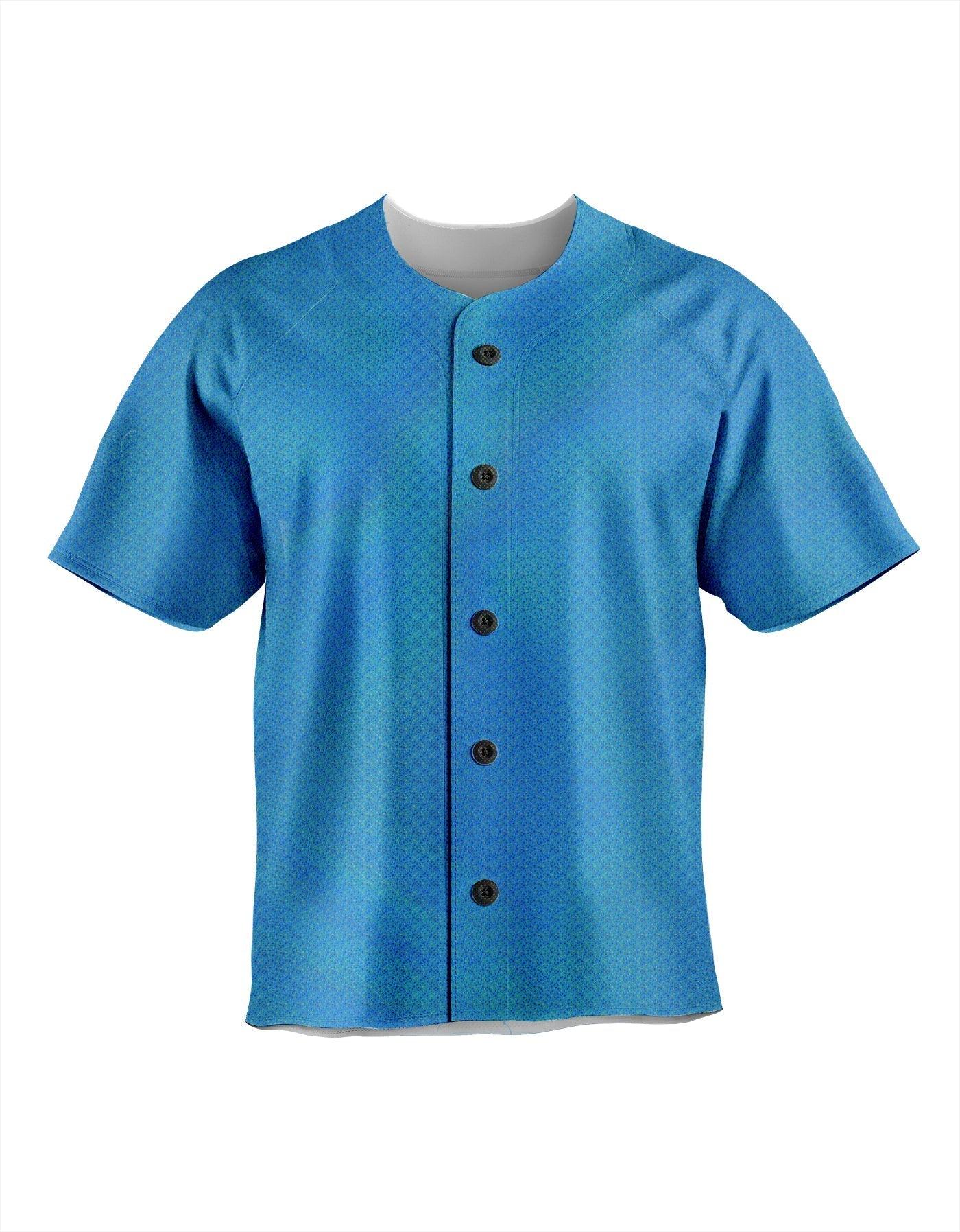 Solid Hologram Baseball Jersey
