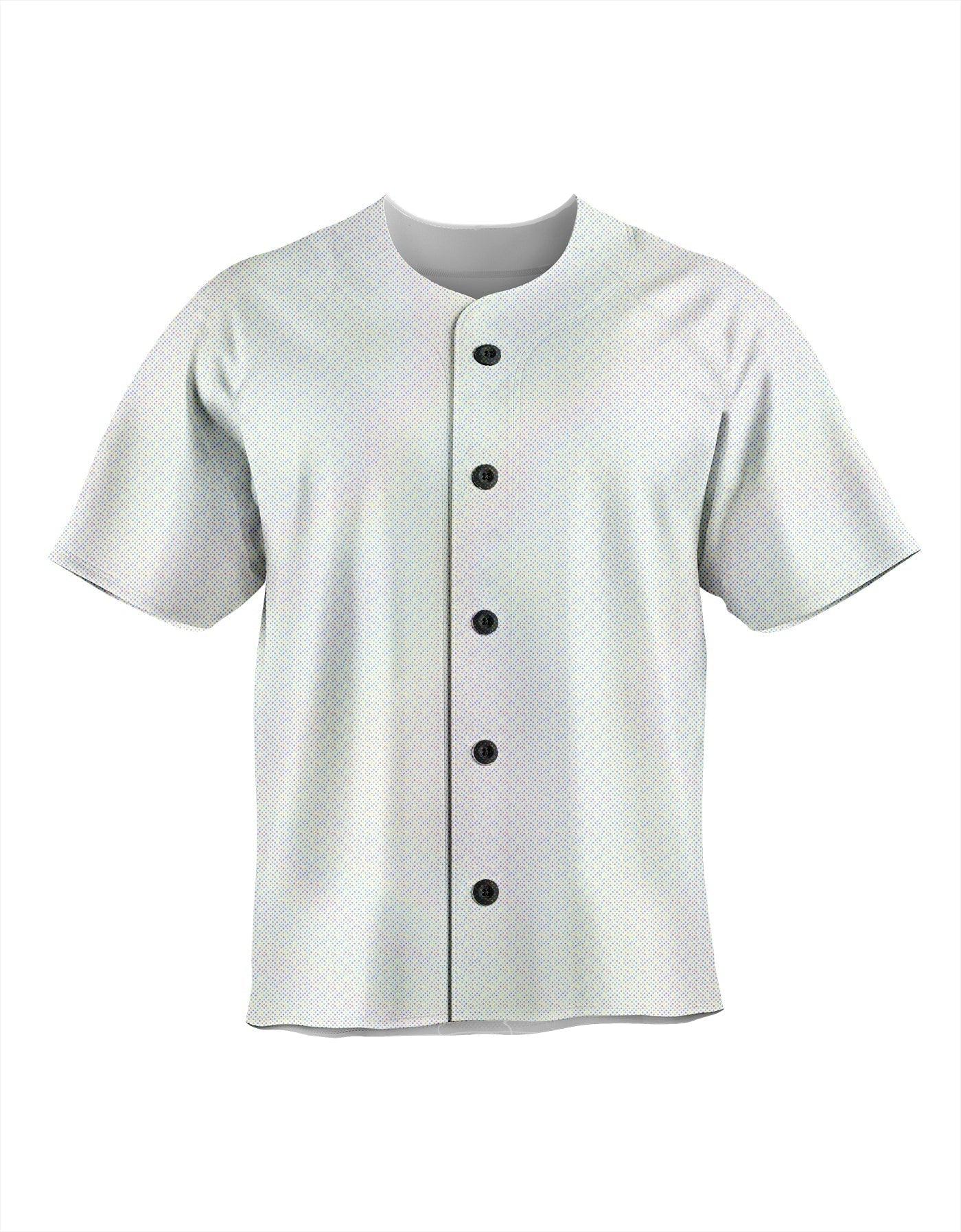 Solid Hologram Baseball Jersey
