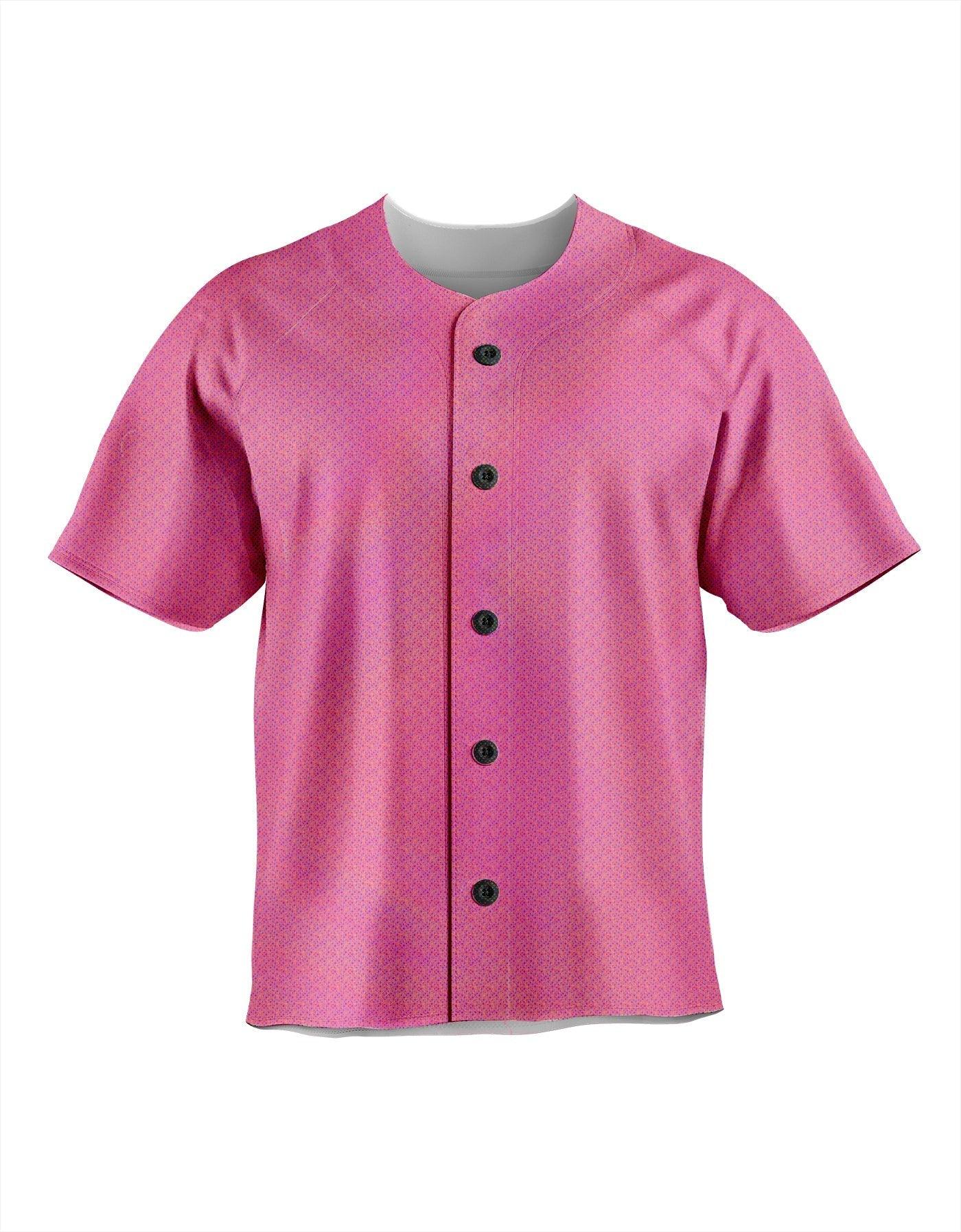 Solid Hologram Baseball Jersey
