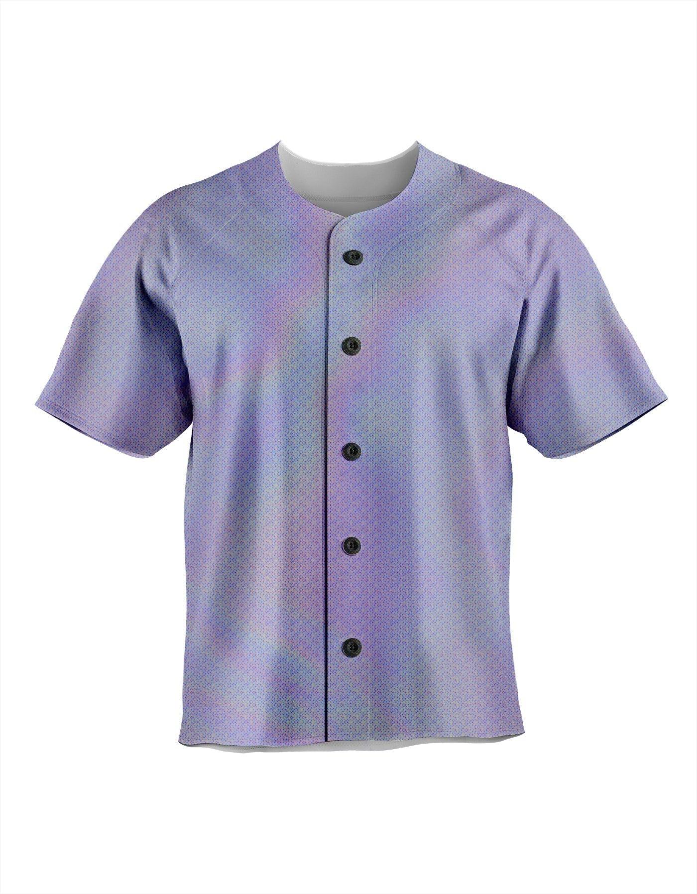 Solid Hologram Baseball Jersey