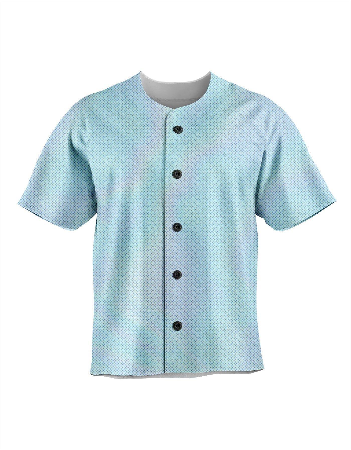 Solid Hologram Baseball Jersey