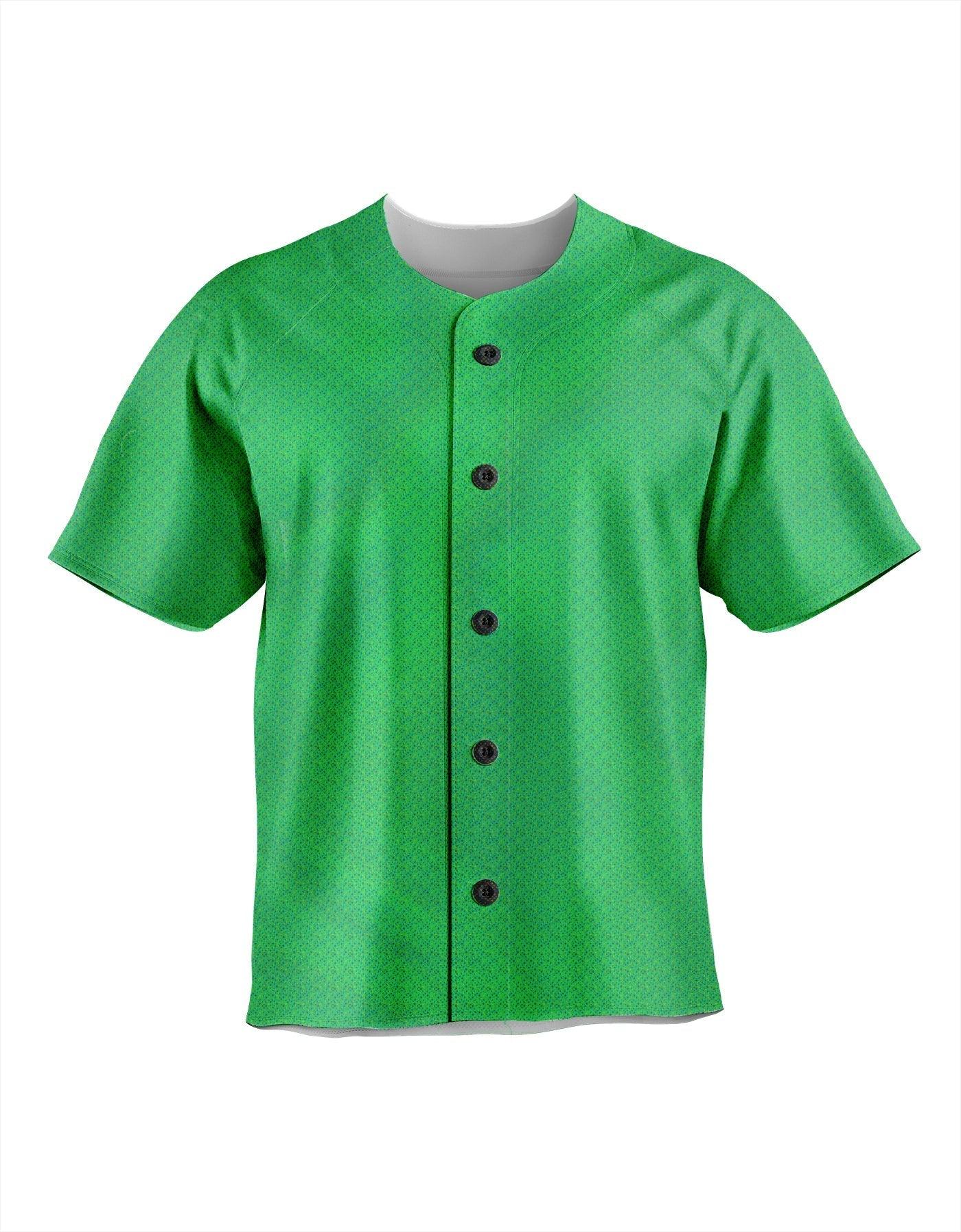 Solid Hologram Baseball Jersey
