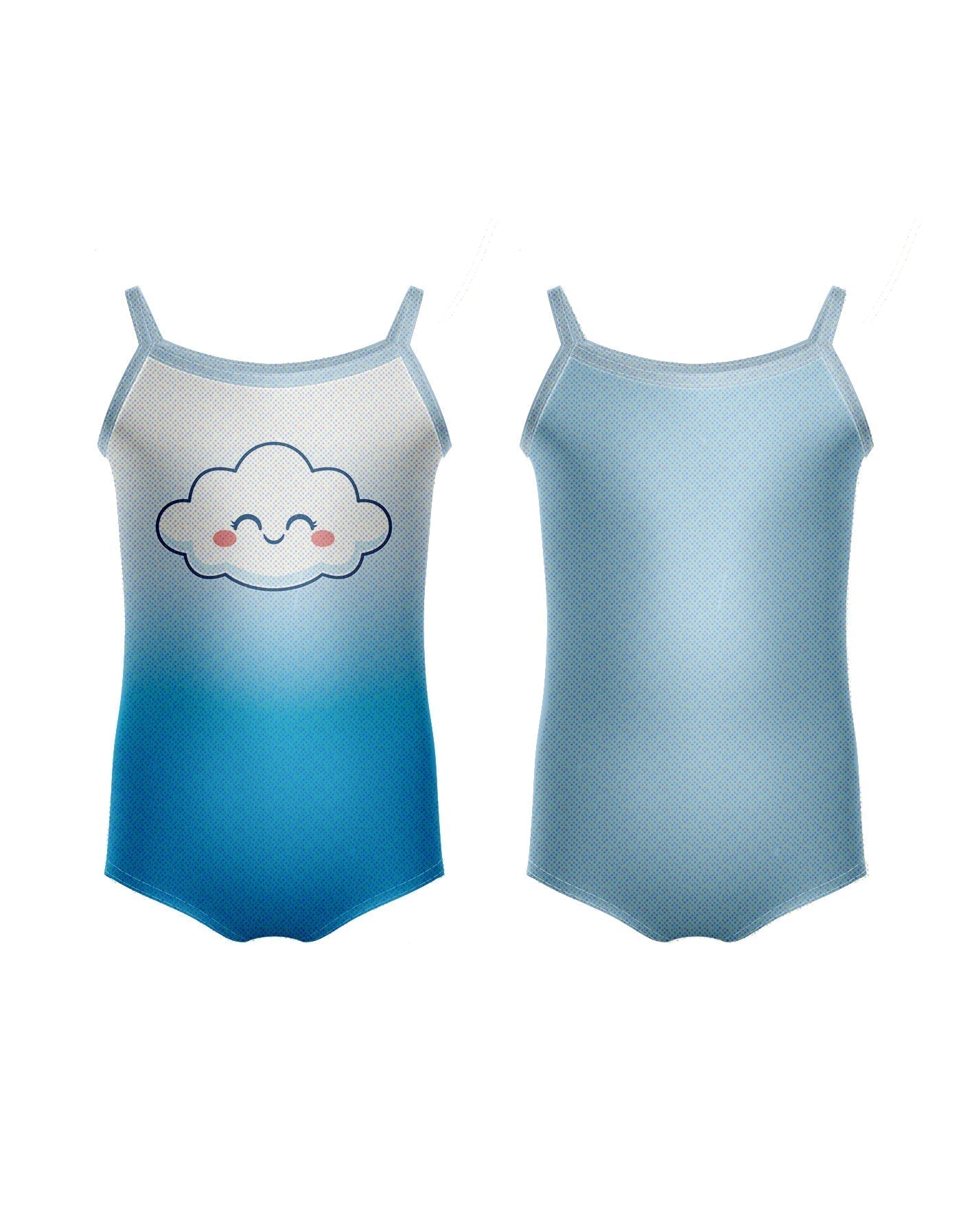 Reversible Cloud Cami Leotard