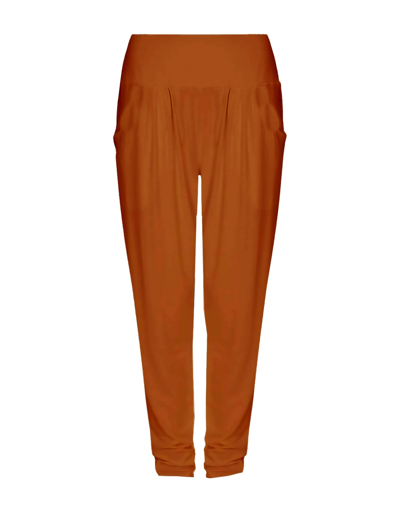 Solid Harem Pants