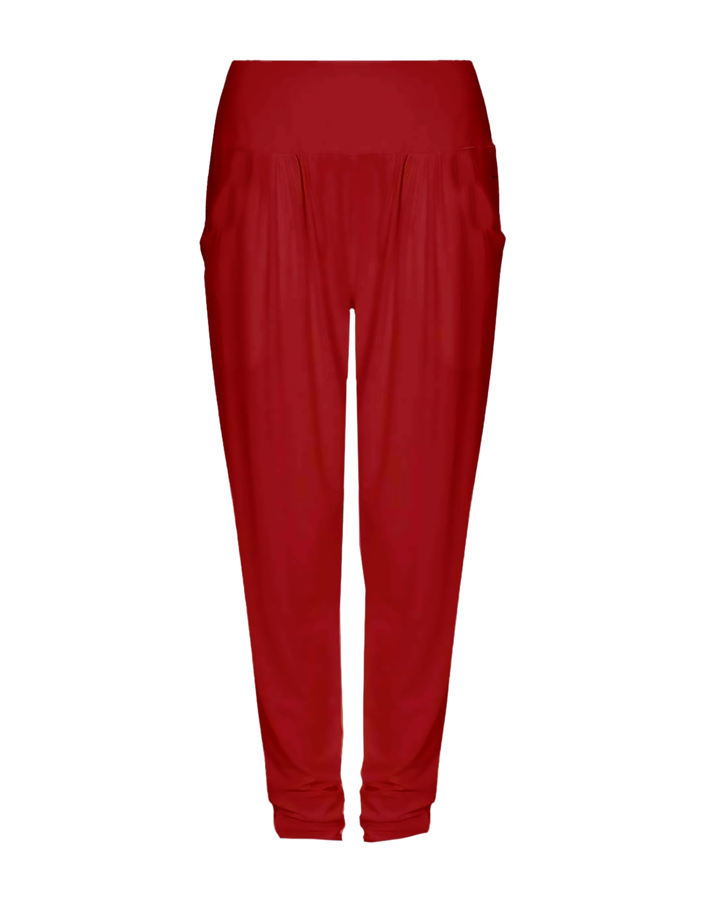 Solid Harem Pants