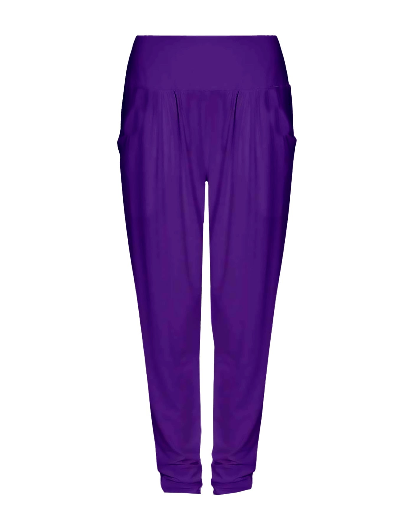 Solid Harem Pants