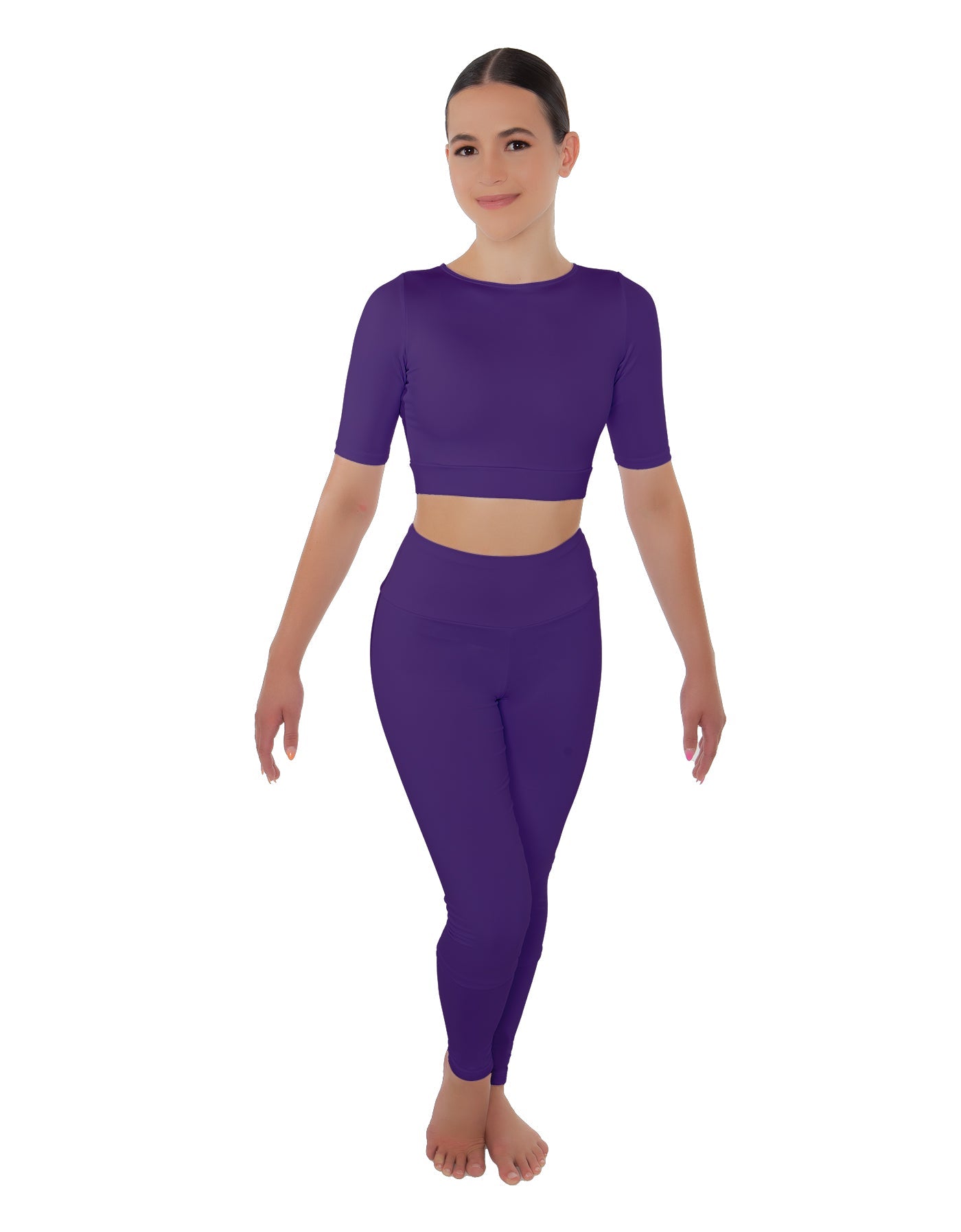 Solid Lycra Yoga Legging