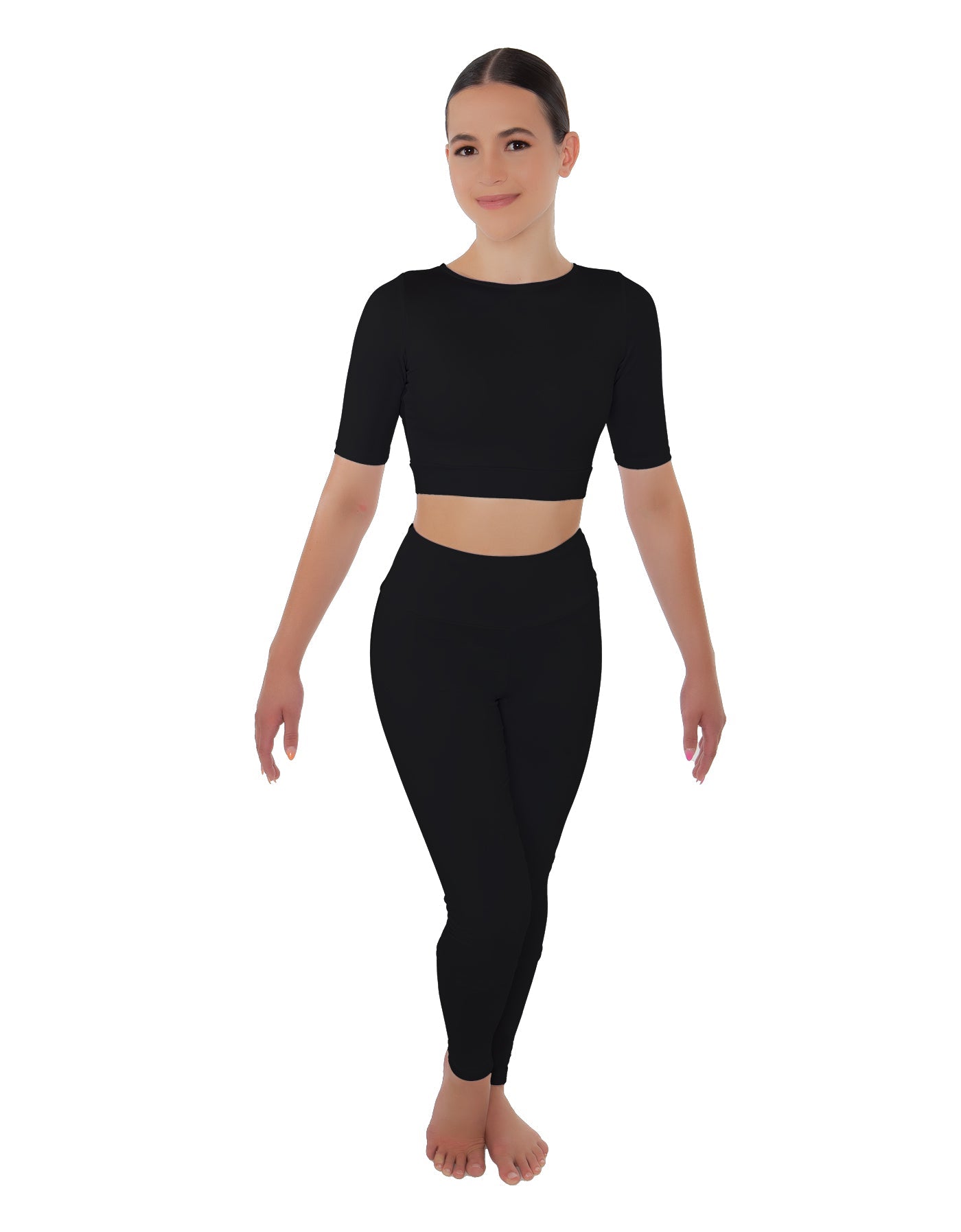 Solid Lycra Yoga Legging