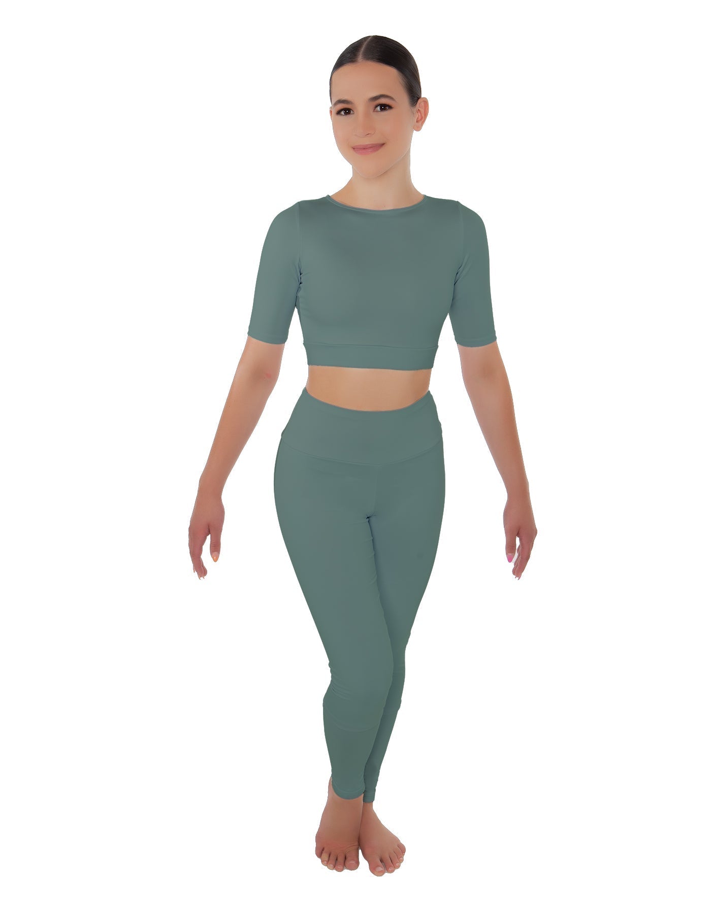 Solid Lycra Yoga Legging
