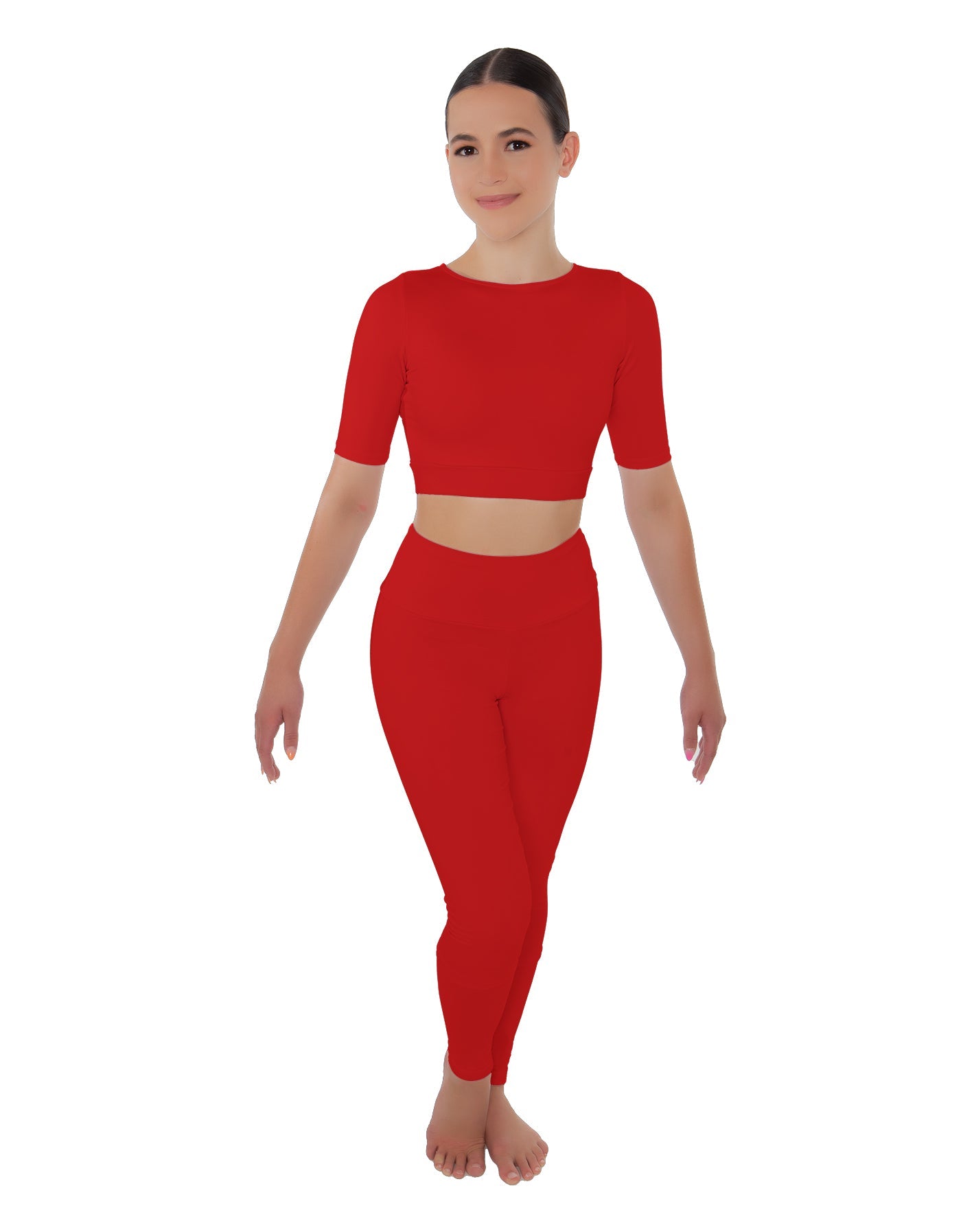 Solid Lycra Yoga Legging