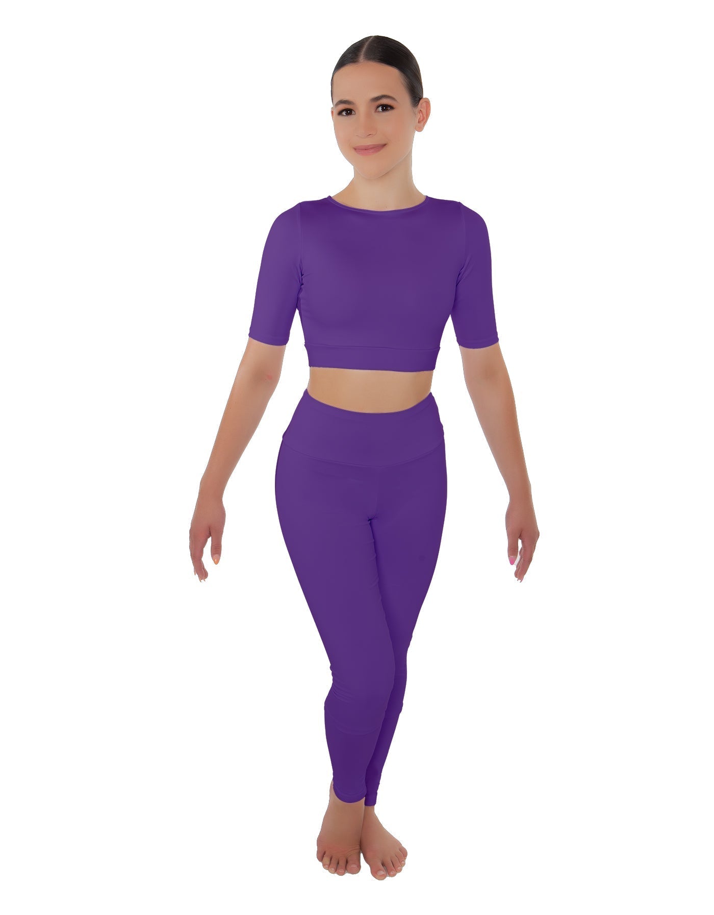 Solid Lycra Yoga Legging