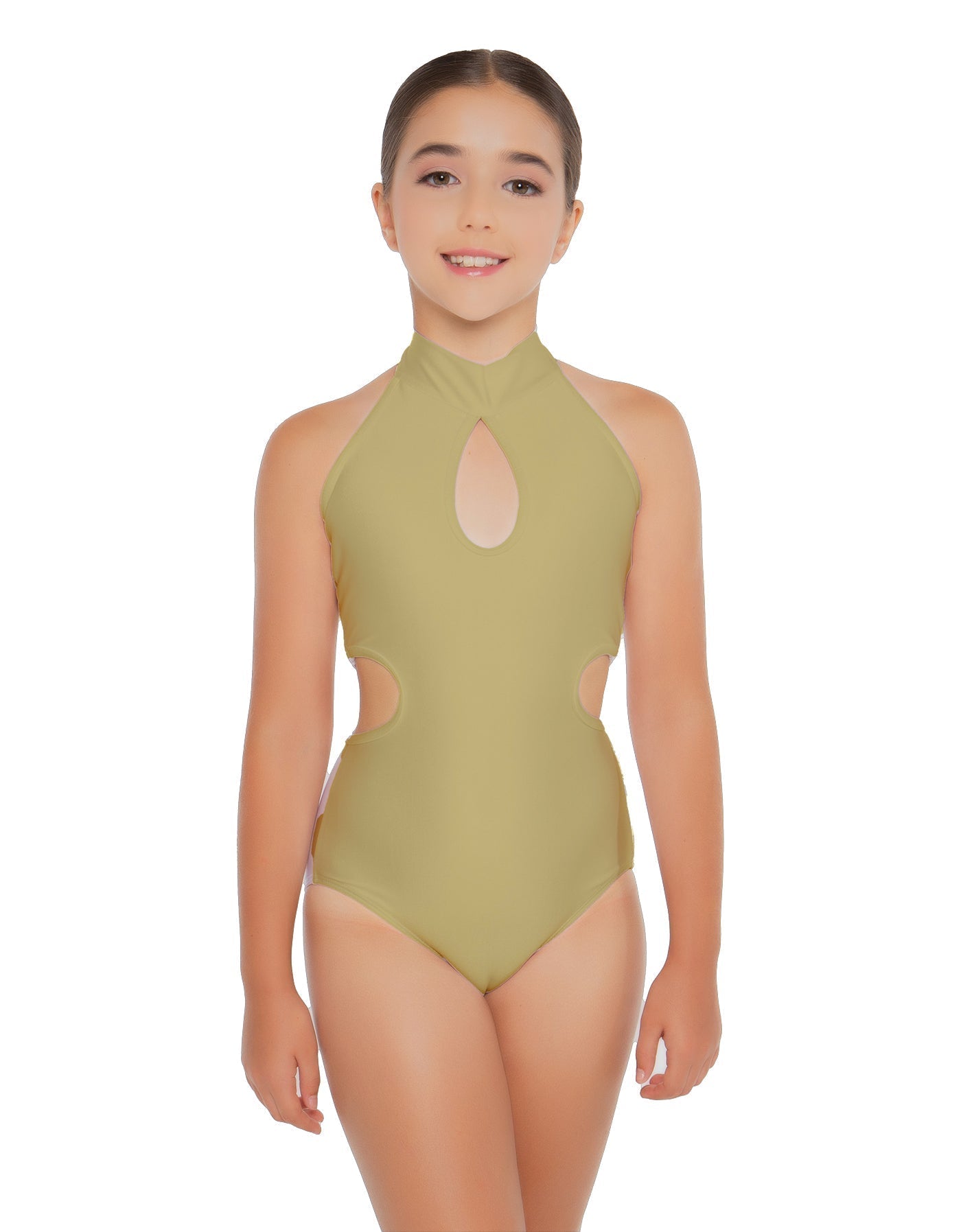 Solid Lycra Ainsley Leotard No Mesh