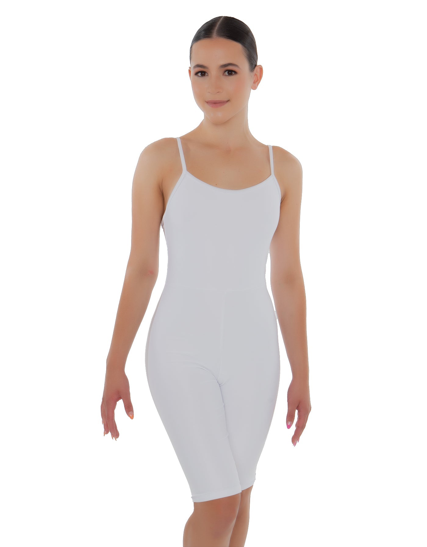Solid Lycra Cami Bike Short