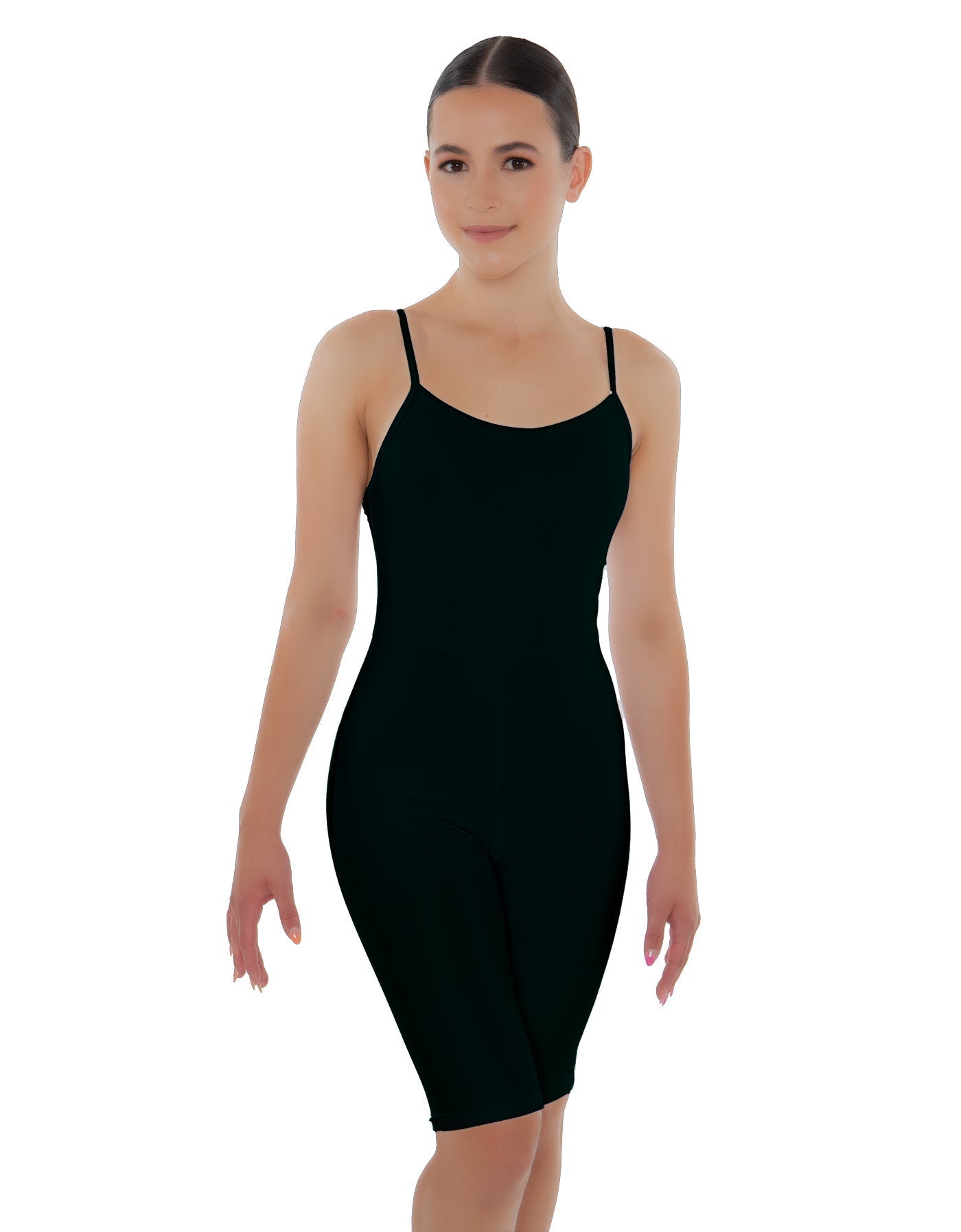 Solid Lycra Cami Bike Short