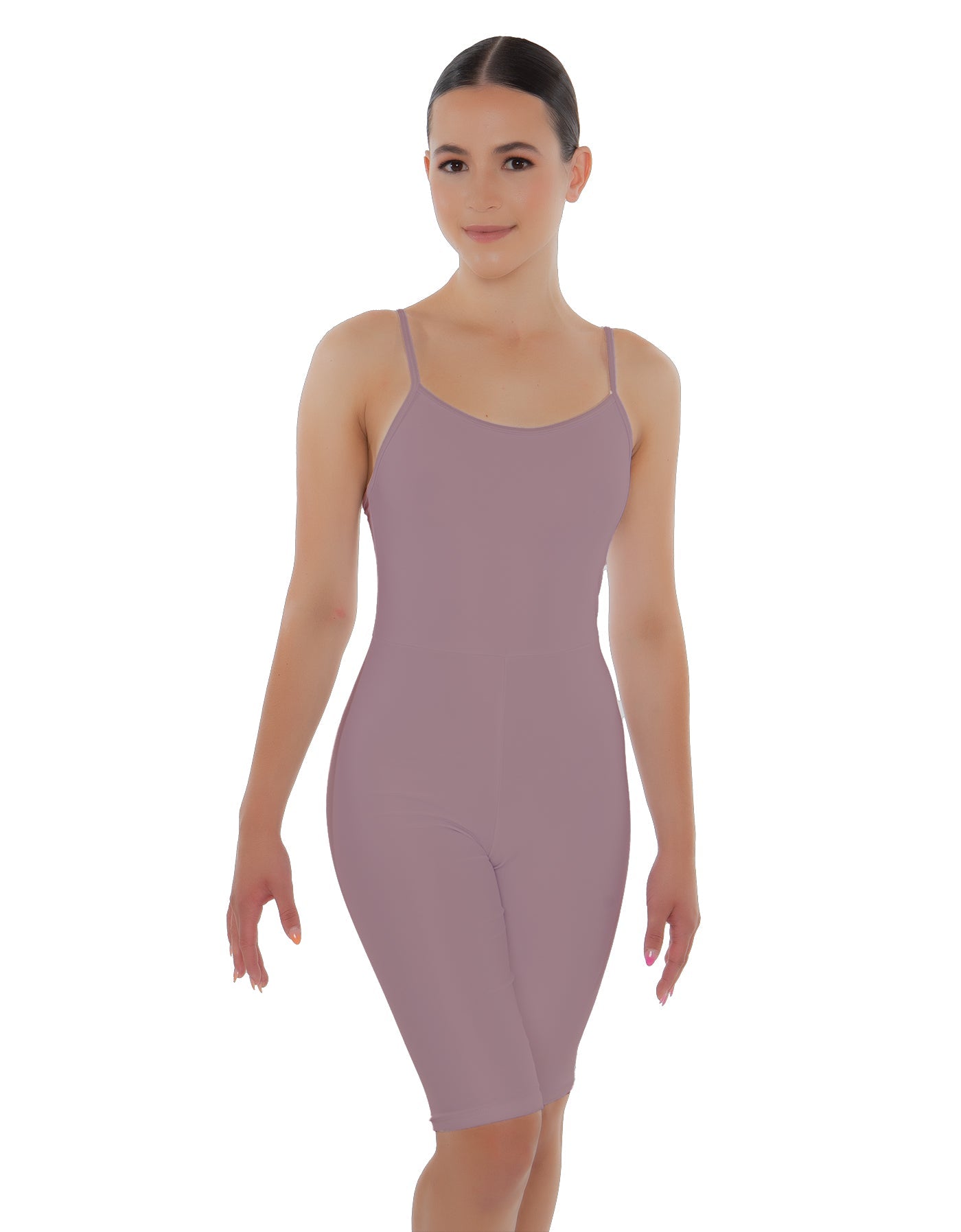 Solid Lycra Cami Bike Short