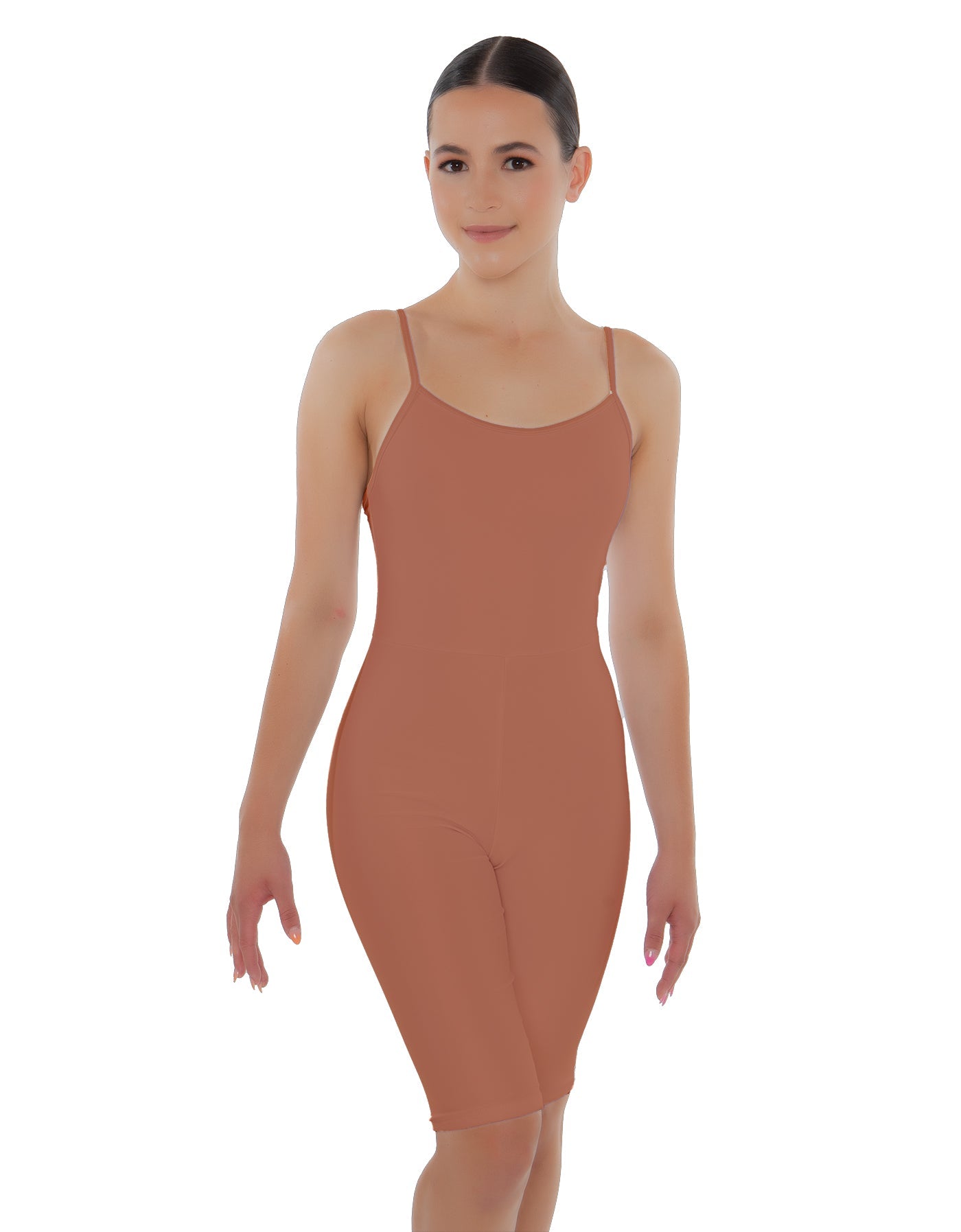 Solid Lycra Cami Bike Short