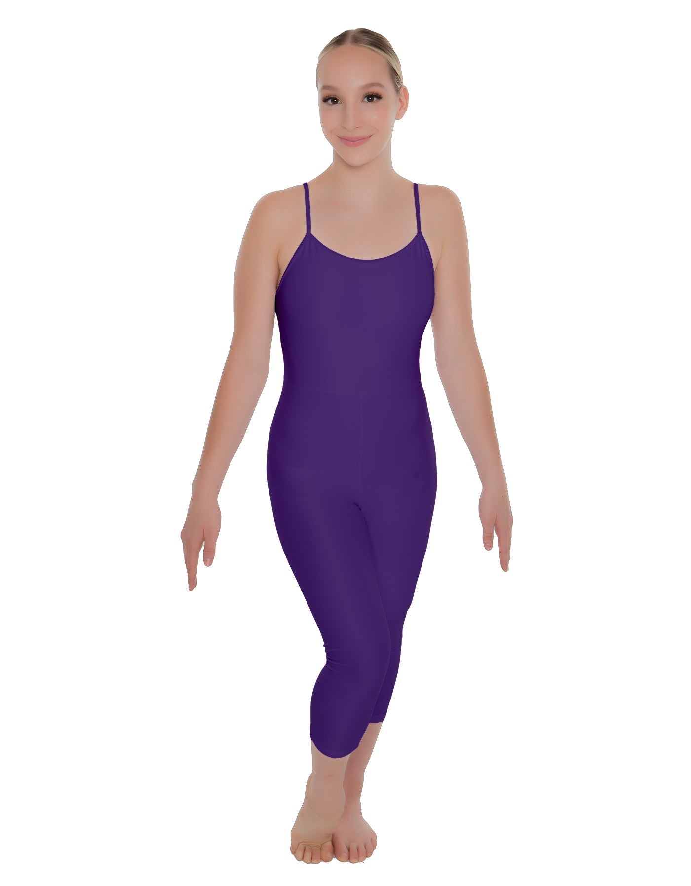 Solid Lycra Cami Capri