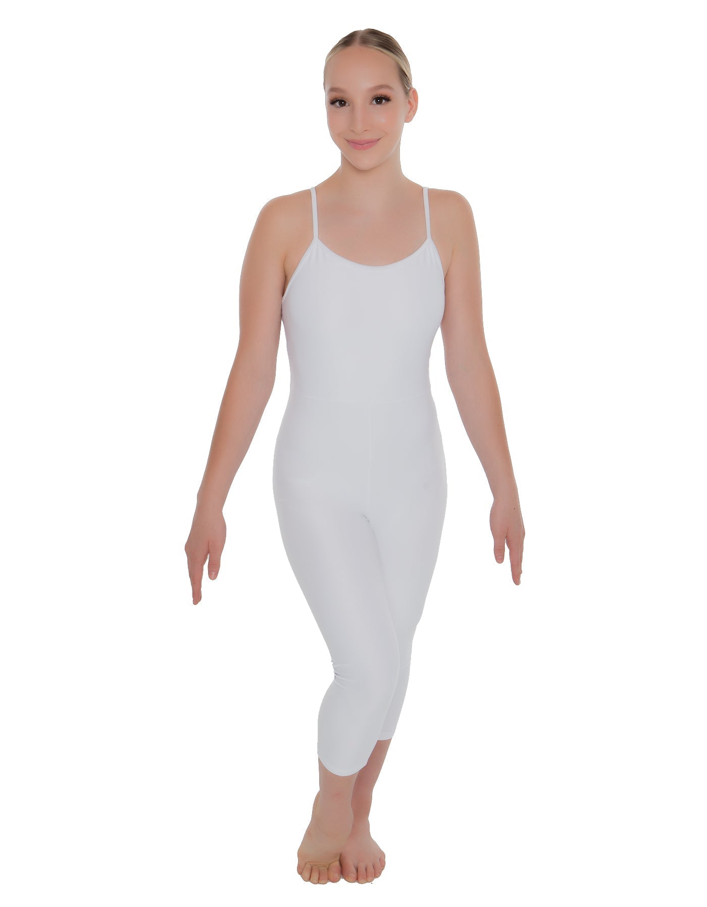 Solid Lycra Cami Capri